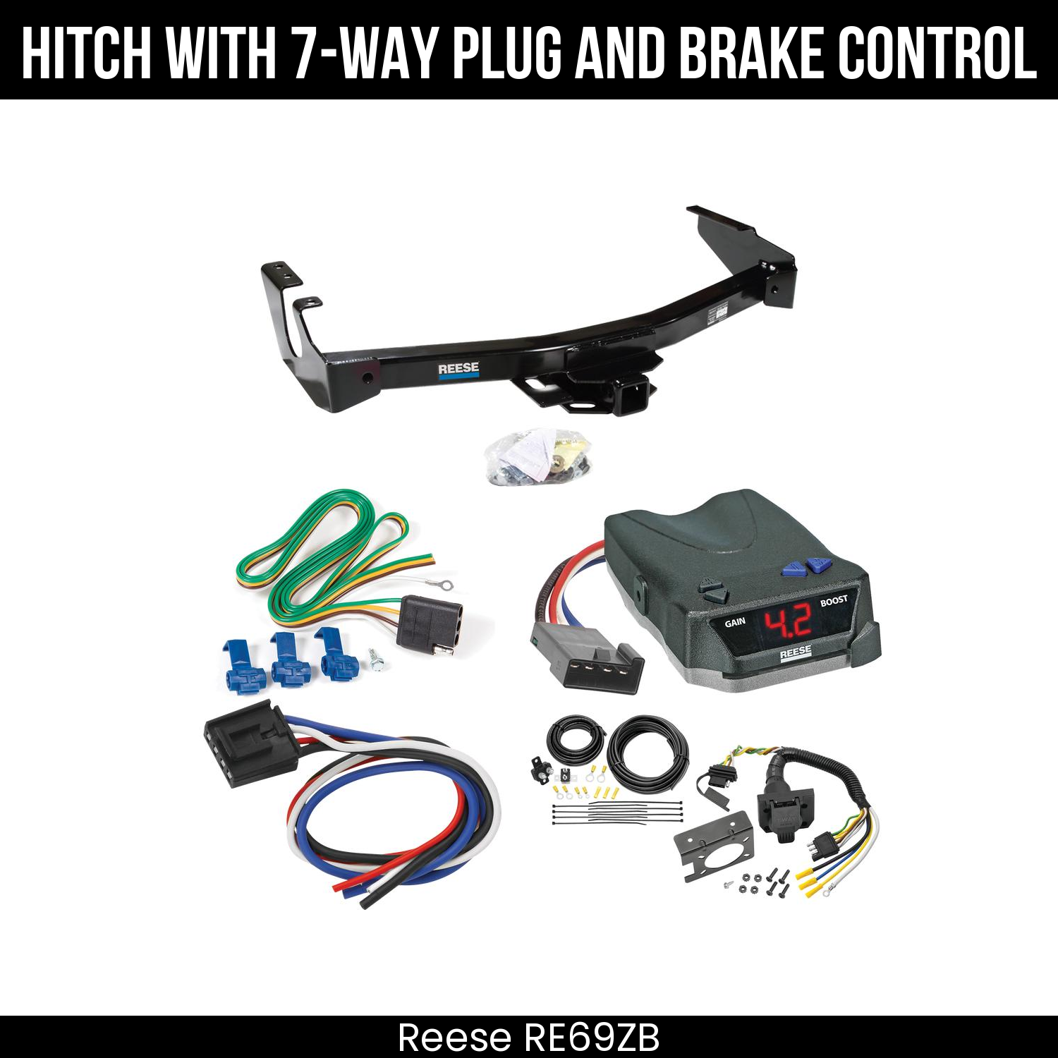 Trailer Hitch , 7-Way , Reese Brake EVN Control