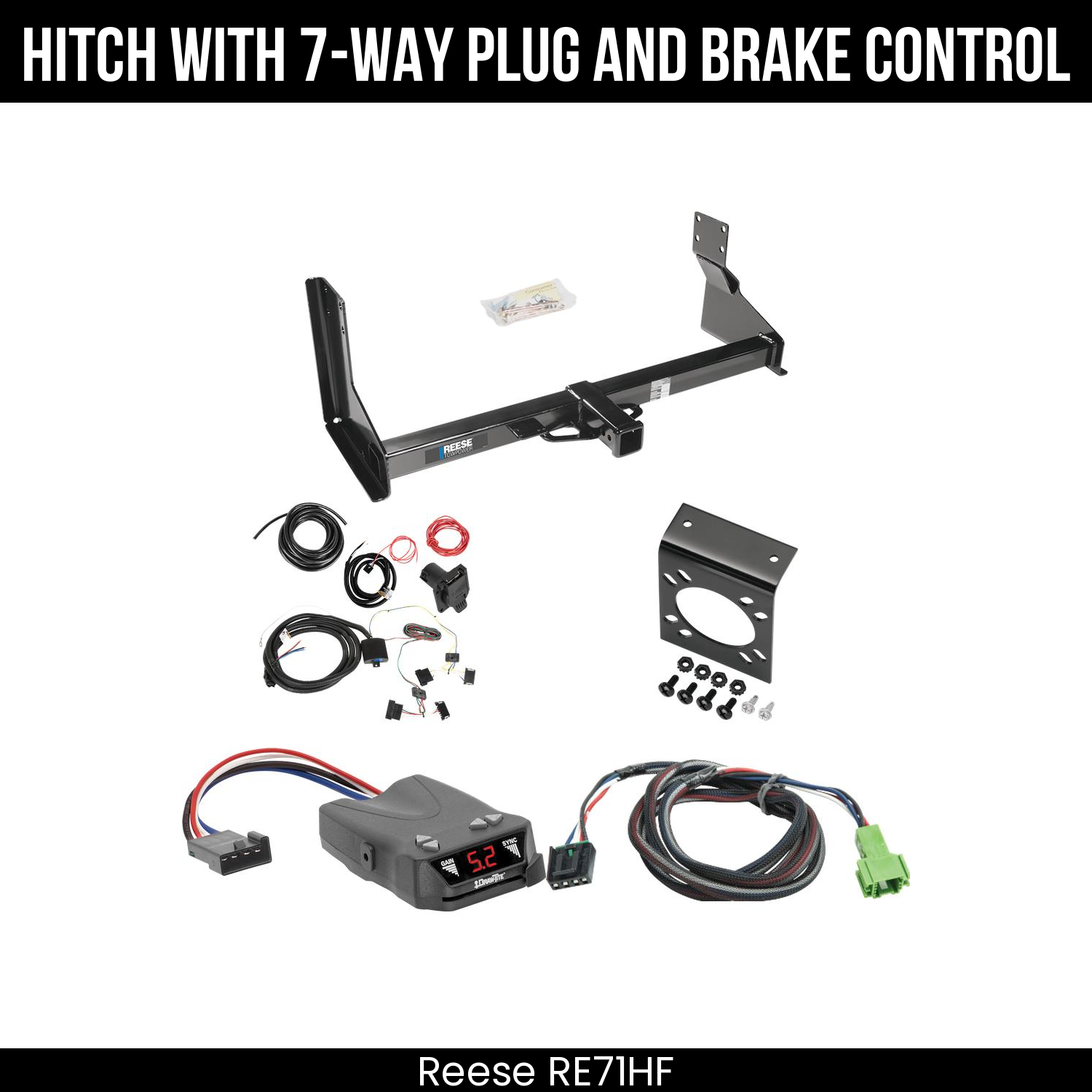 Trailer Hitch , 7-Way , Draw-Tite Activator IV Brake Control