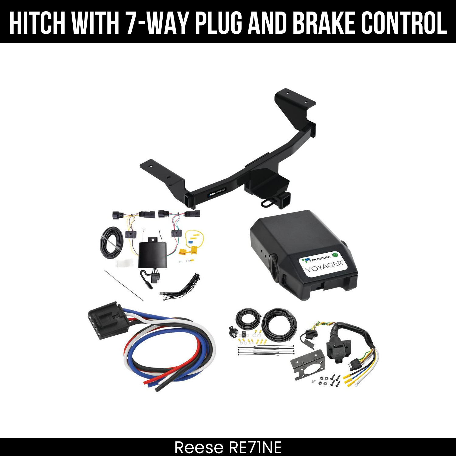 Trailer Hitch , 7-Way , Tekonsha Voyager Brake Control