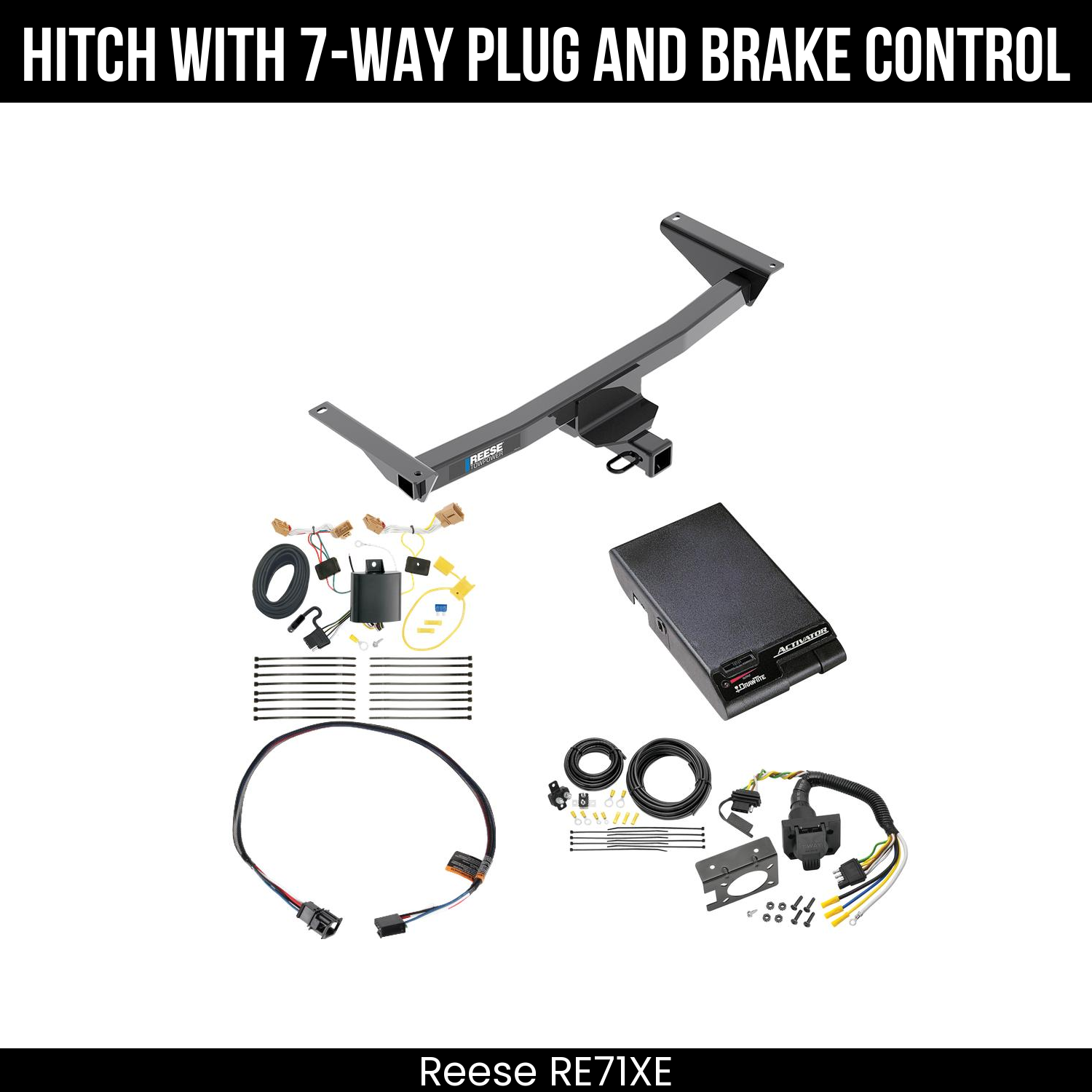 Trailer Hitch , 7-Way , Draw-Tite Activator Brake Control