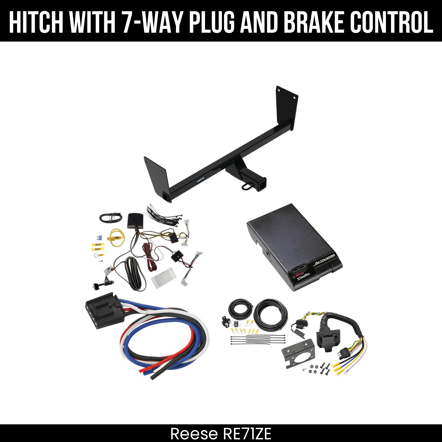 Trailer Hitch , 7-Way , Draw-Tite Activator Brake Control