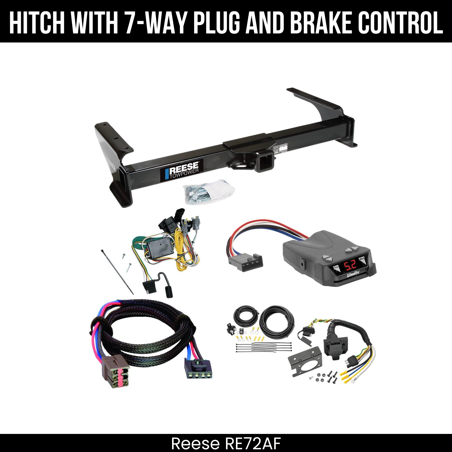 Trailer Hitch , 7-Way , Draw-Tite Activator IV Brake Control
