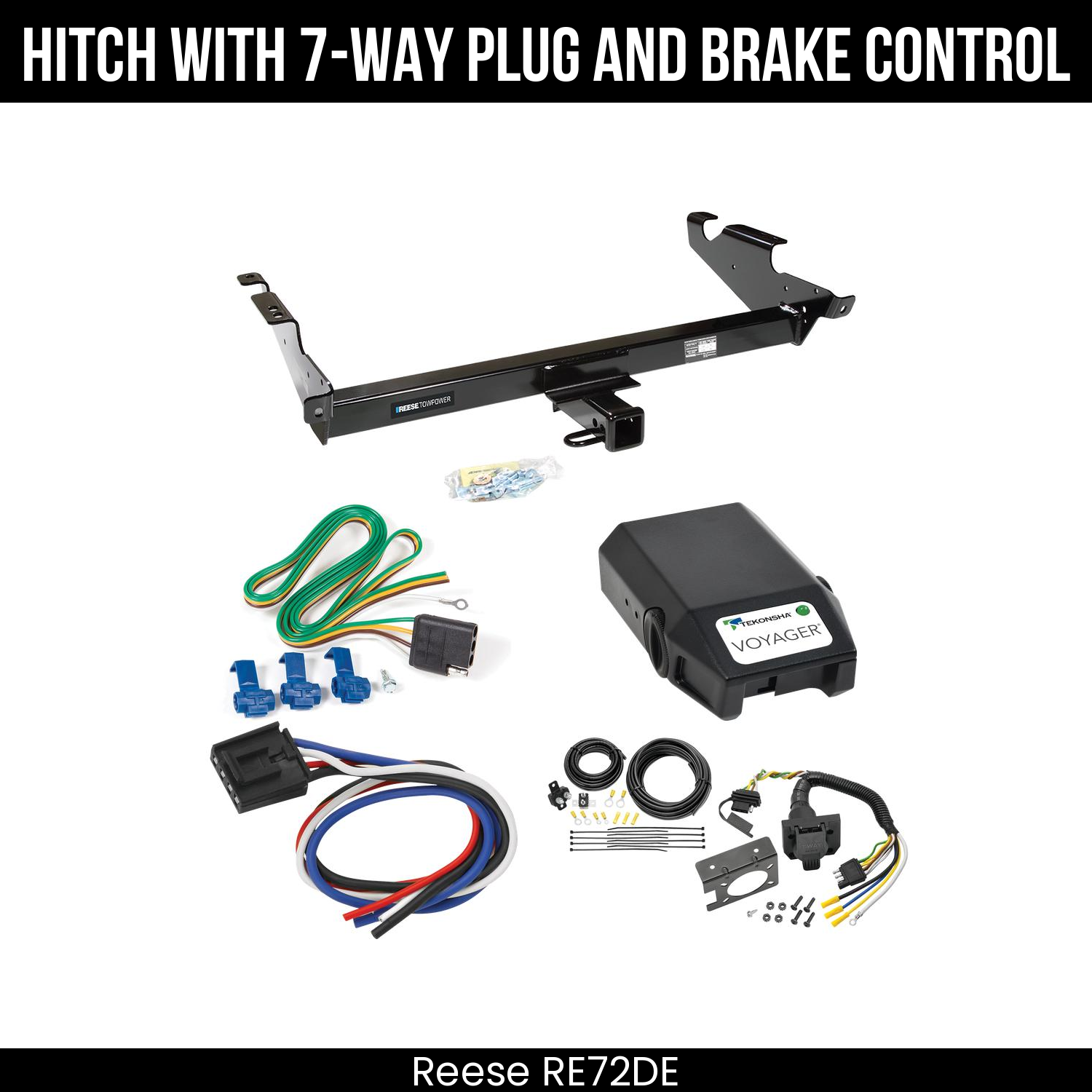 Trailer Hitch , 7-Way , Tekonsha Voyager Brake Control