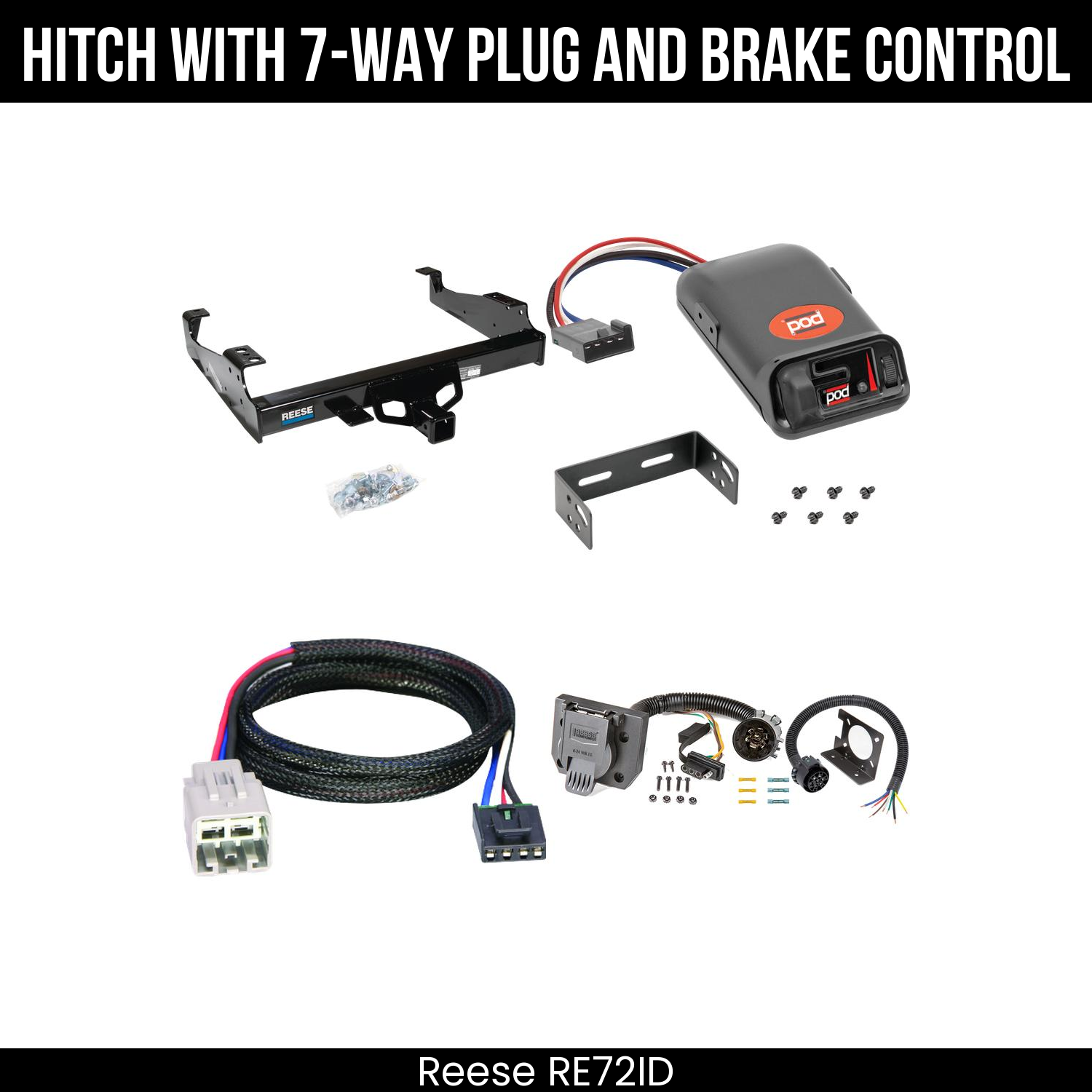 Trailer Hitch , 7-Way , Pro Series POD Brake Control