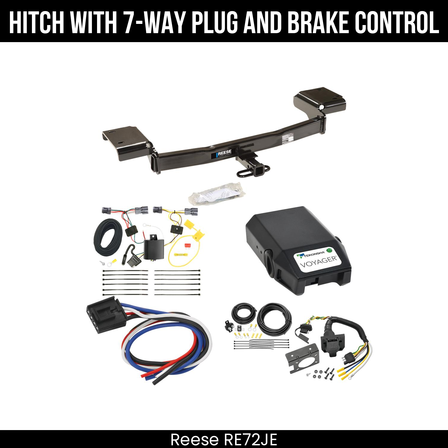 Trailer Hitch , 7-Way , Tekonsha Voyager Brake Control