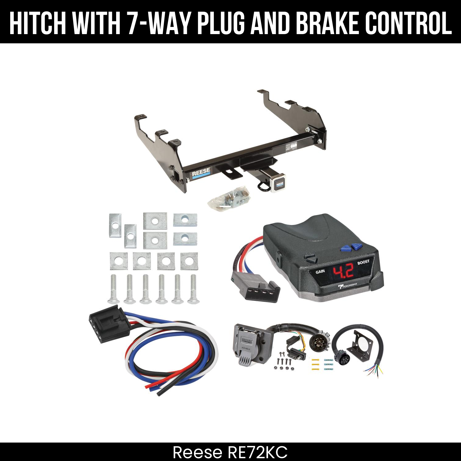 Trailer Hitch , 7-Way , Tekonsha Brake EVN Control