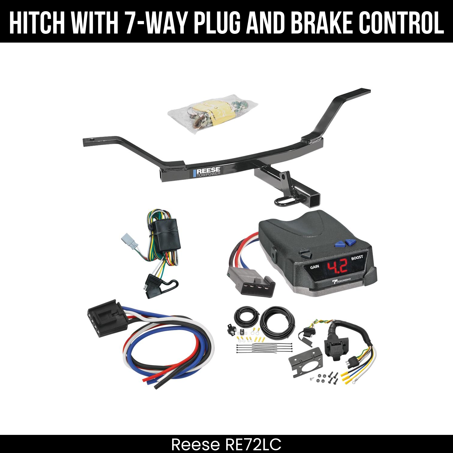 Trailer Hitch , 7-Way , Tekonsha Brake EVN Control