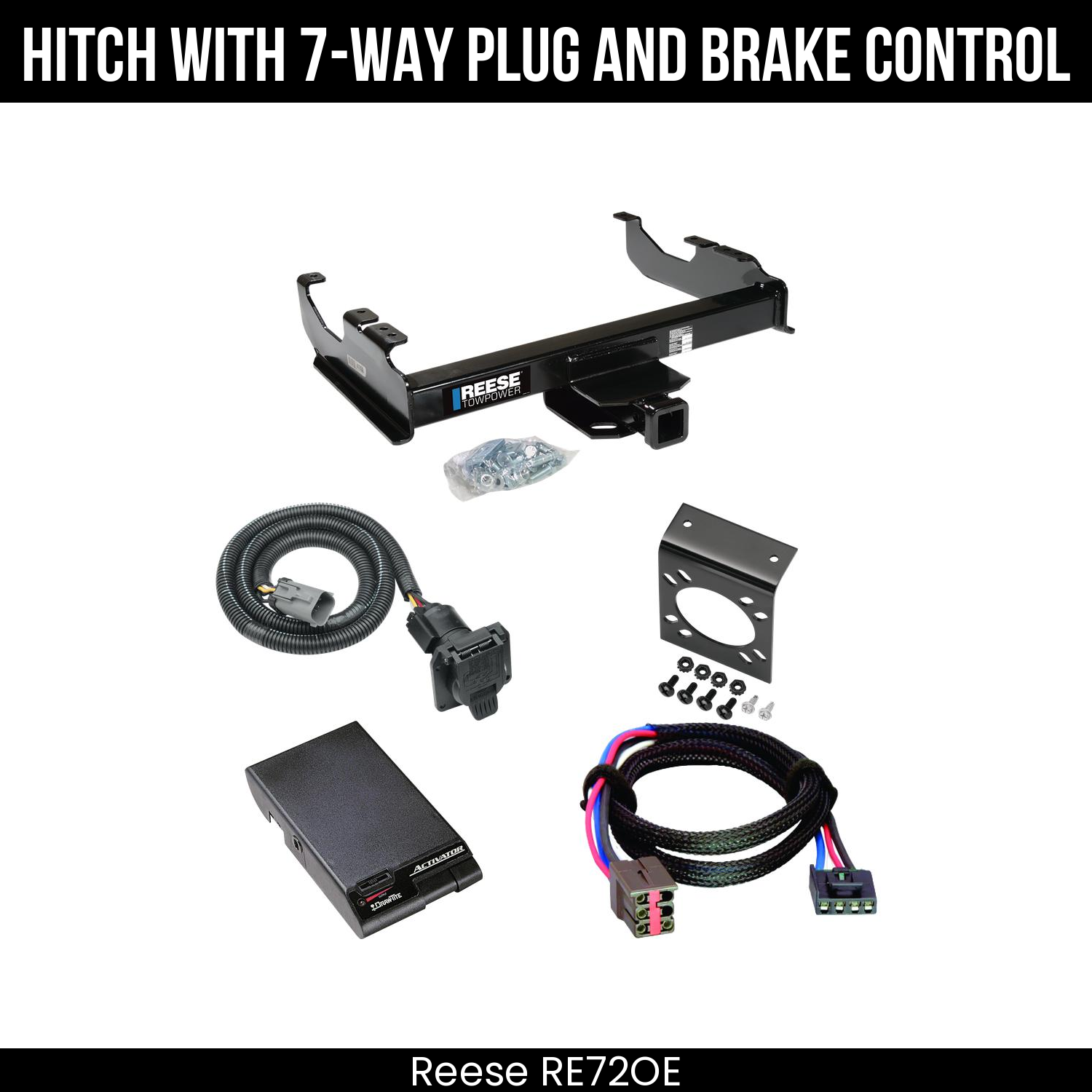 Trailer Hitch , 7-Way , Draw-Tite Activator Brake Control