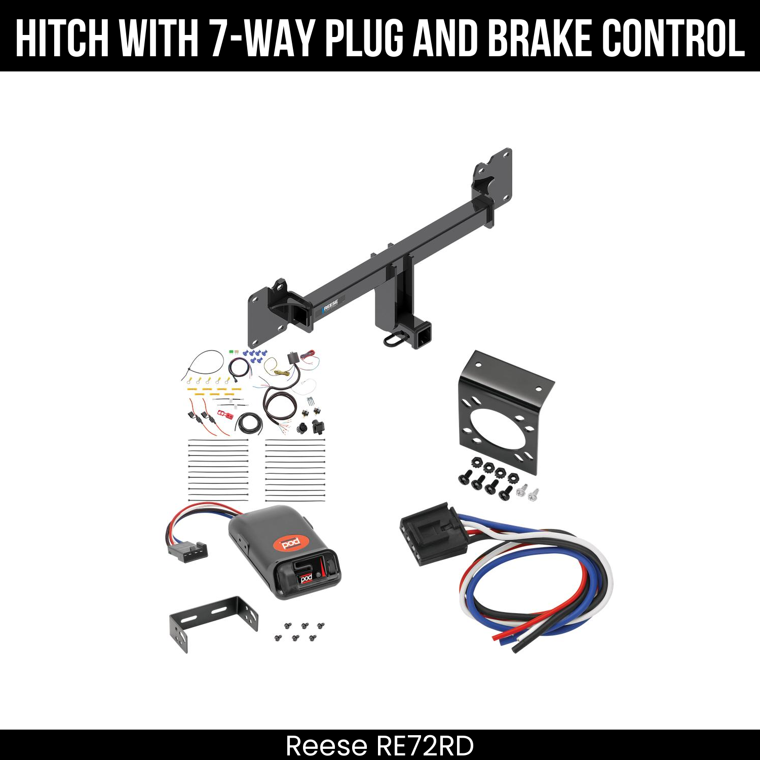 Trailer Hitch , 7-Way , Pro Series POD Brake Control