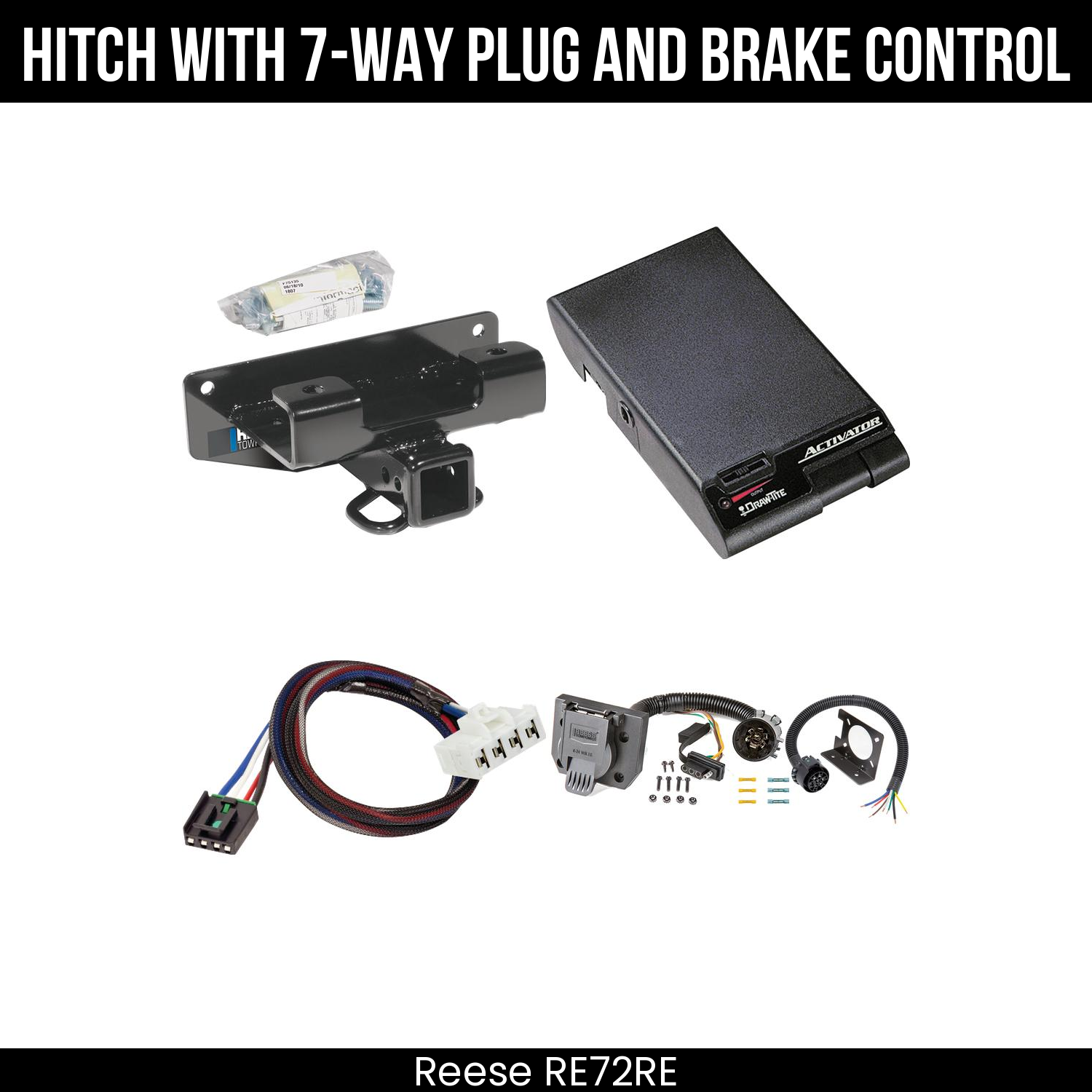 Trailer Hitch , 7-Way , Draw-Tite Activator Brake Control
