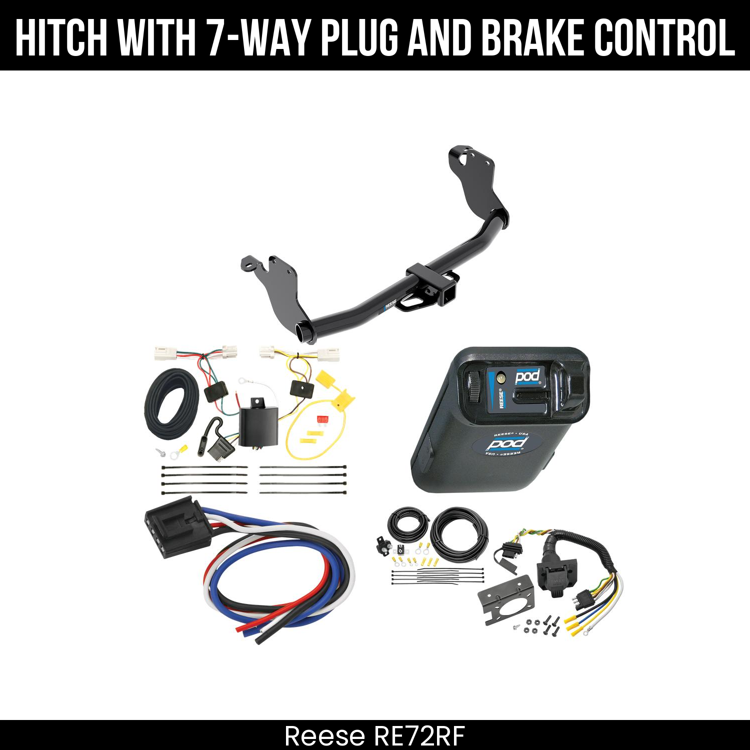 Trailer Hitch , 7-Way , Reese POD Brake Control