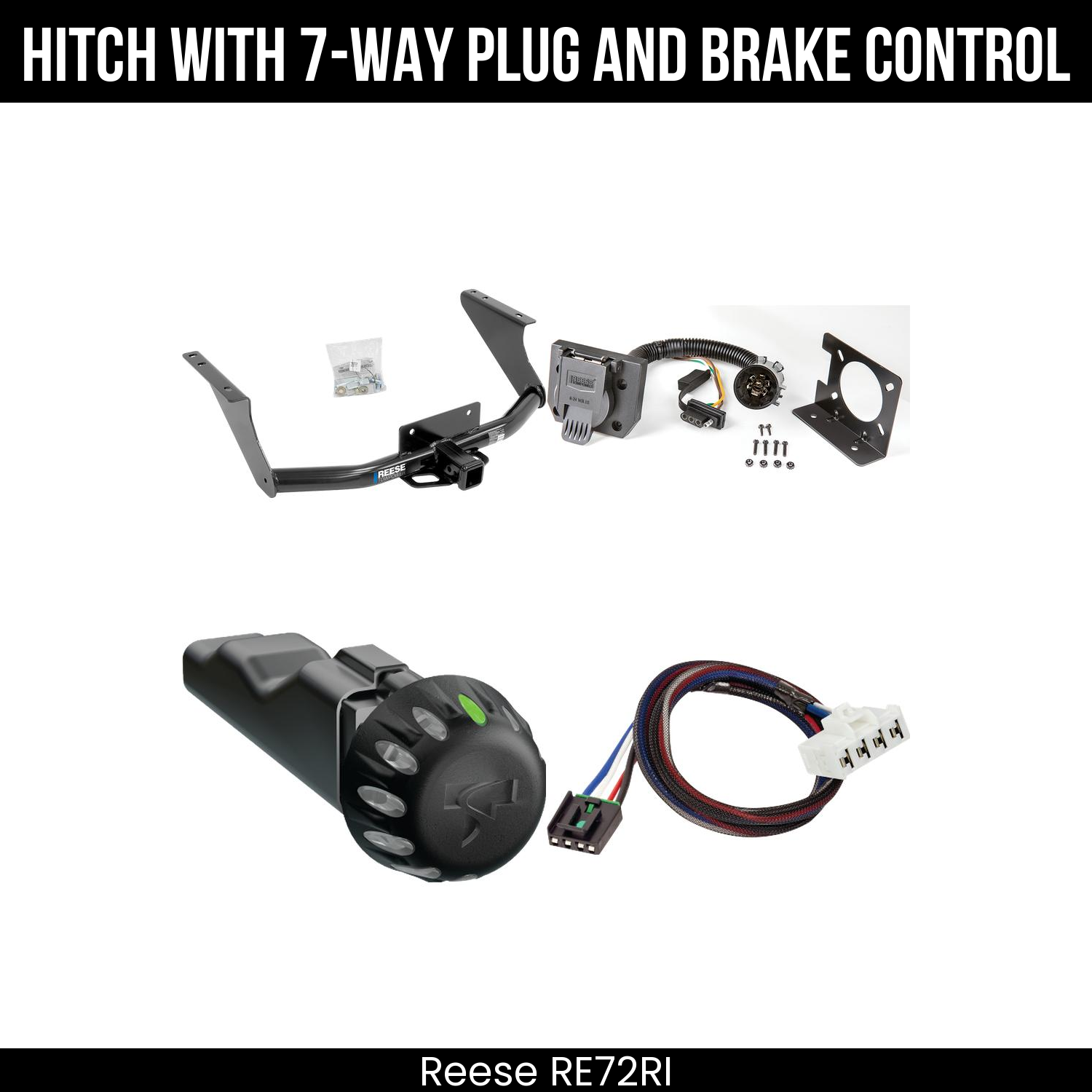 Trailer Hitch , 7-Way , Tekonsha Voyager iD Smart Brake Control