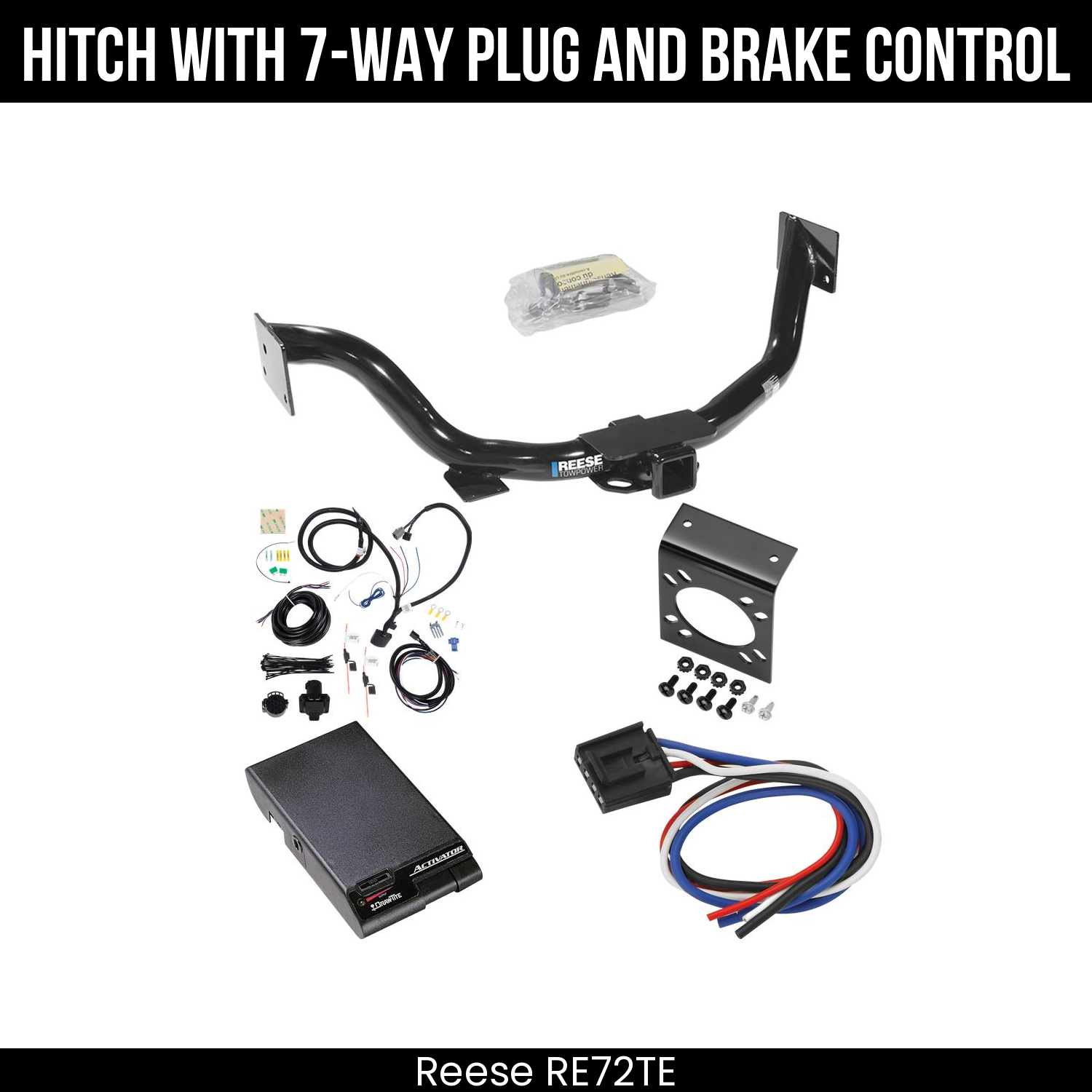 Trailer Hitch , 7-Way , Draw-Tite Activator Brake Control
