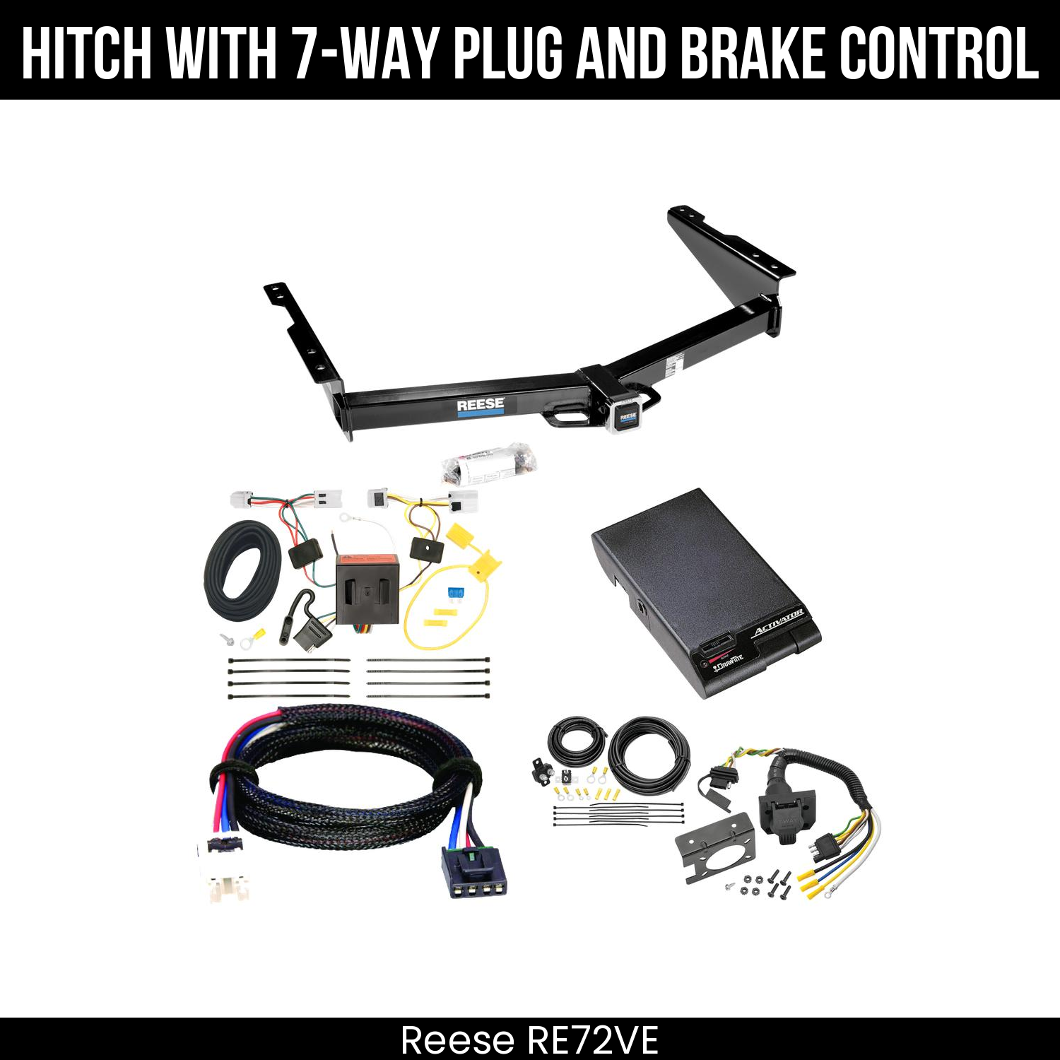 Trailer Hitch , 7-Way , Draw-Tite Activator Brake Control