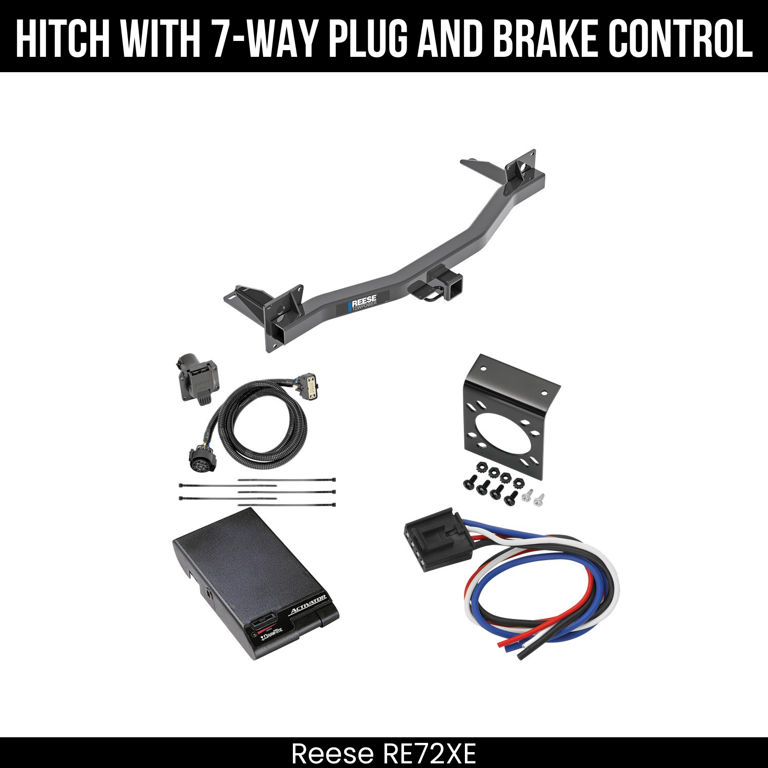 Trailer Hitch , 7-Way , Draw-Tite Activator Brake Control