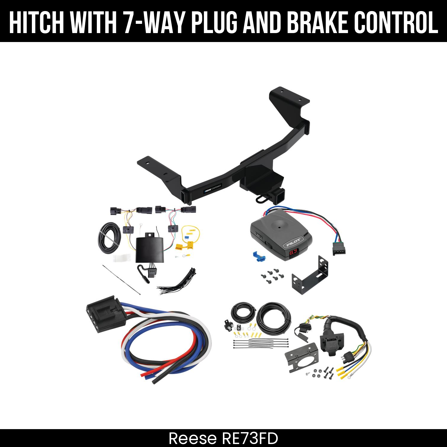 Trailer Hitch , 7-Way , Pro Series Pilot Brake Control
