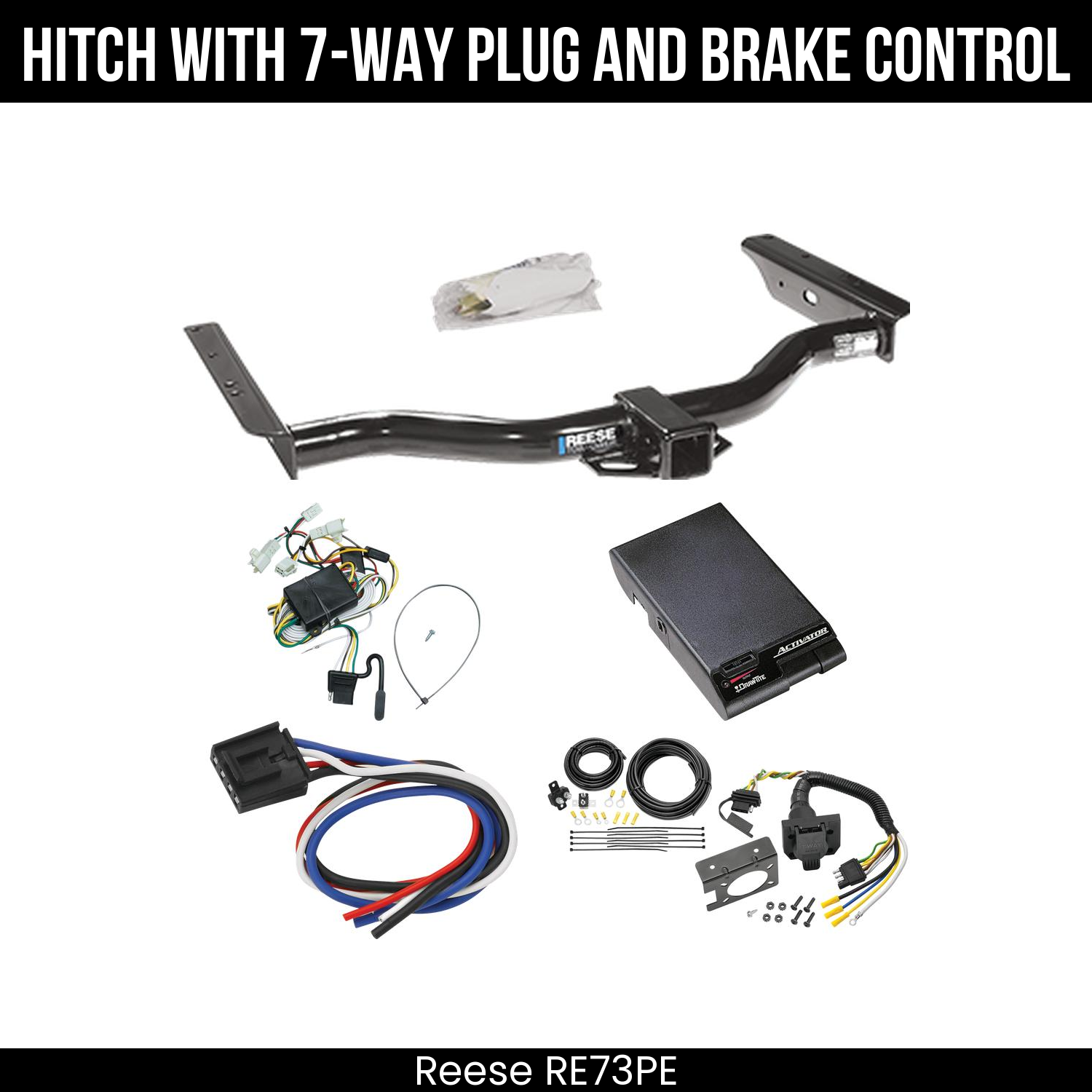 Trailer Hitch , 7-Way , Draw-Tite Activator Brake Control