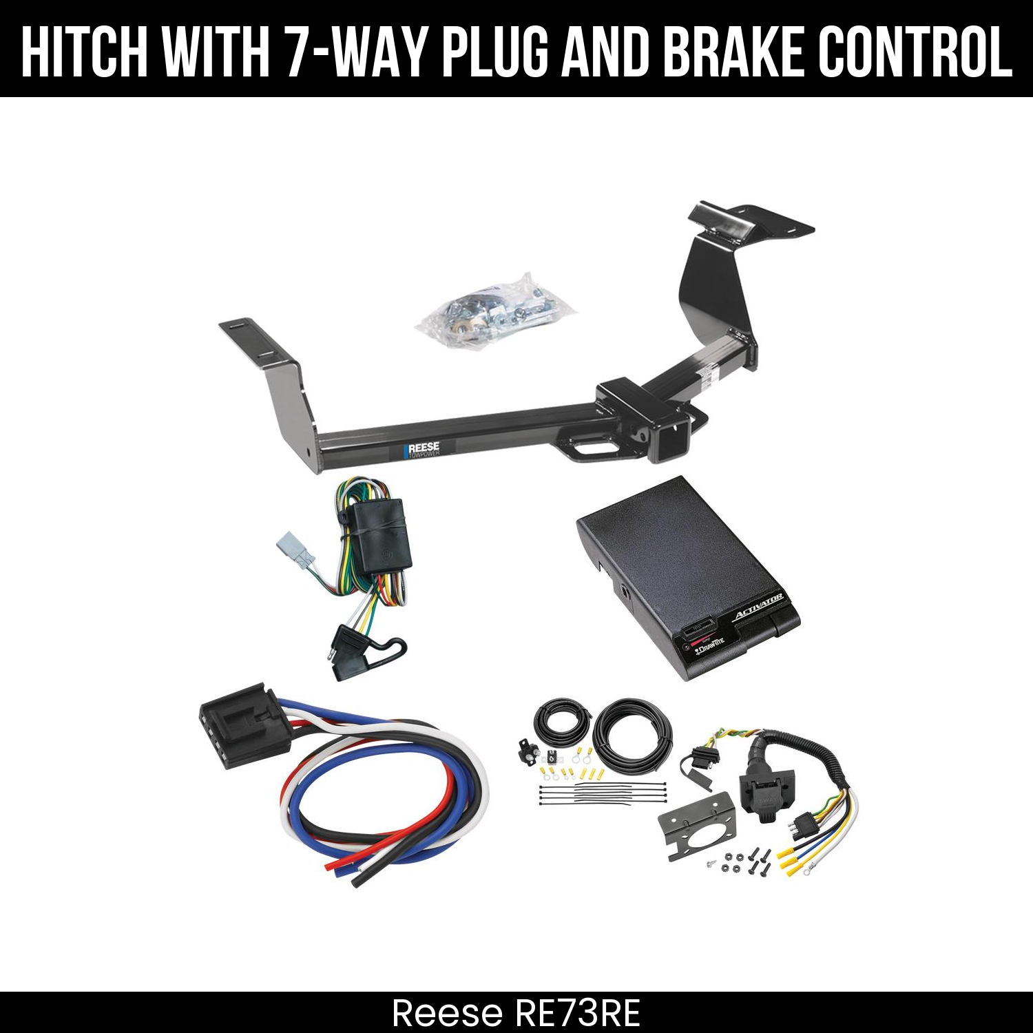 Trailer Hitch , 7-Way , Draw-Tite Activator Brake Control