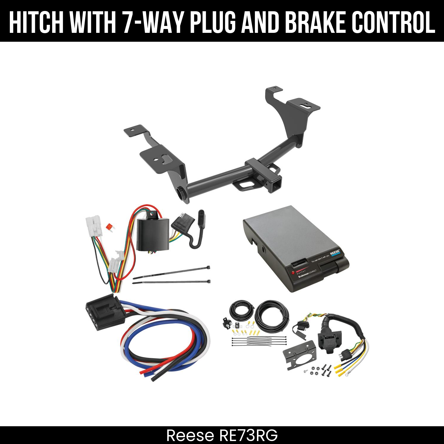 Trailer Hitch , 7-Way , Reese Brakeman Brake Control