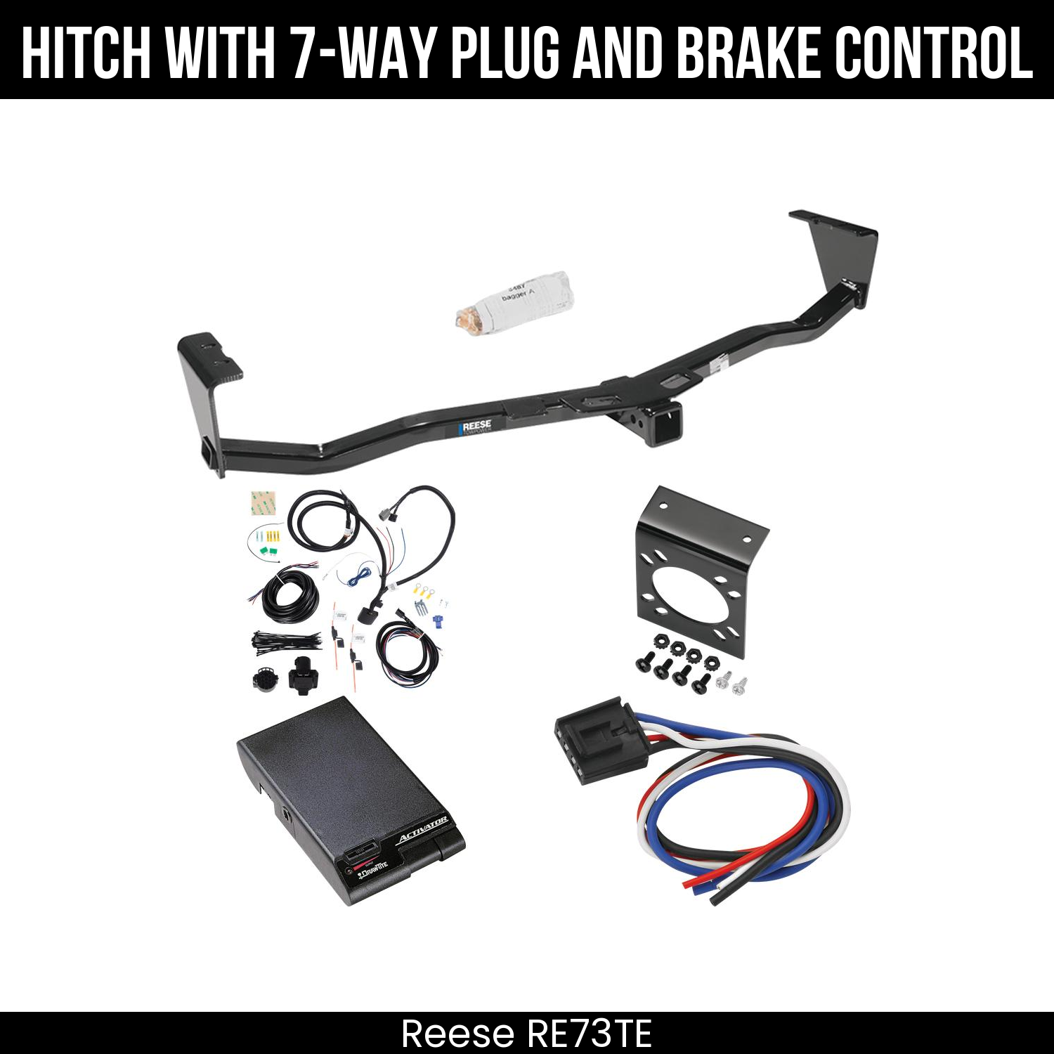 Trailer Hitch , 7-Way , Draw-Tite Activator Brake Control