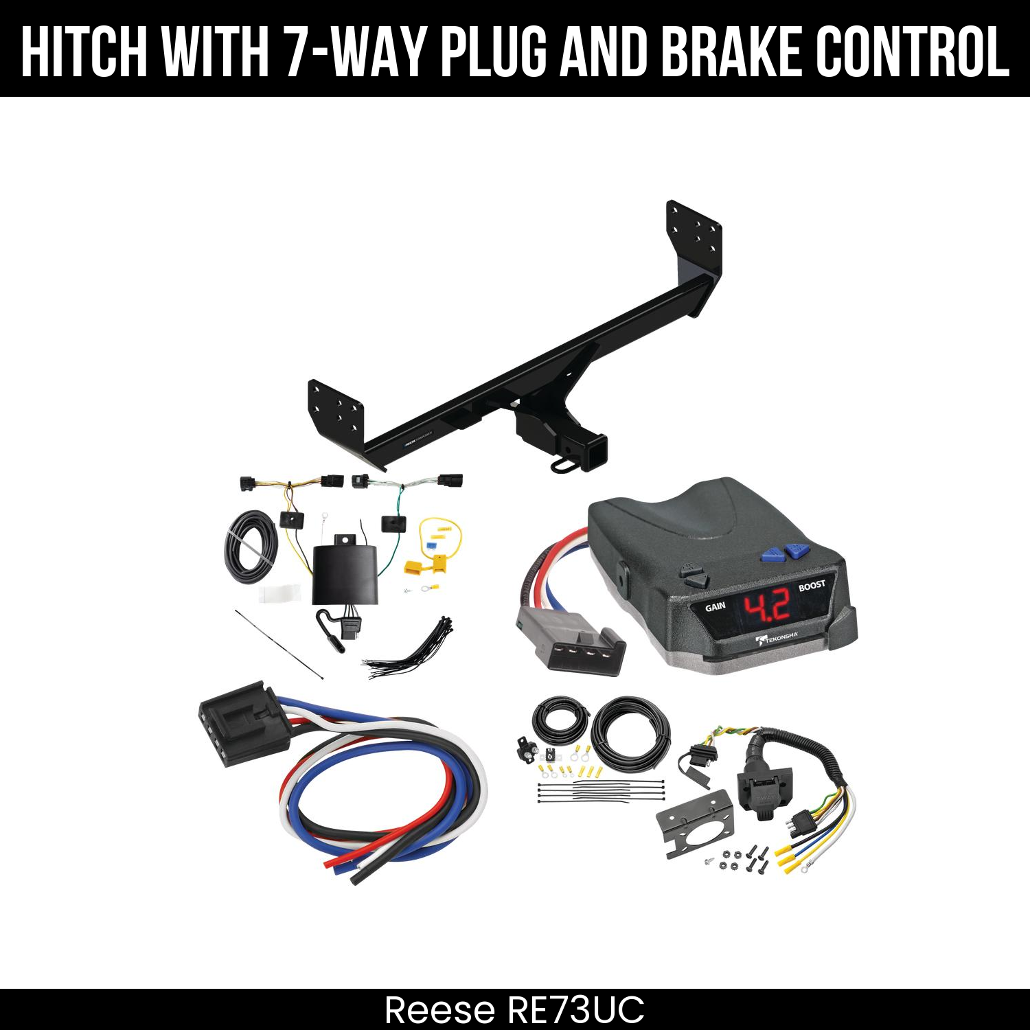 Trailer Hitch , 7-Way , Tekonsha Brake EVN Control