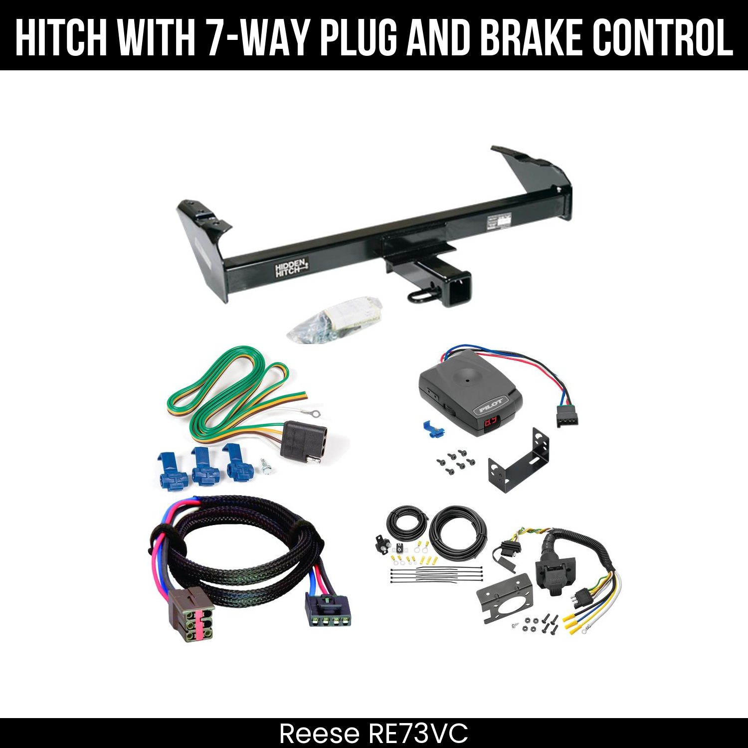 Trailer Hitch , 7-Way , Pro Series Pilot Brake Control