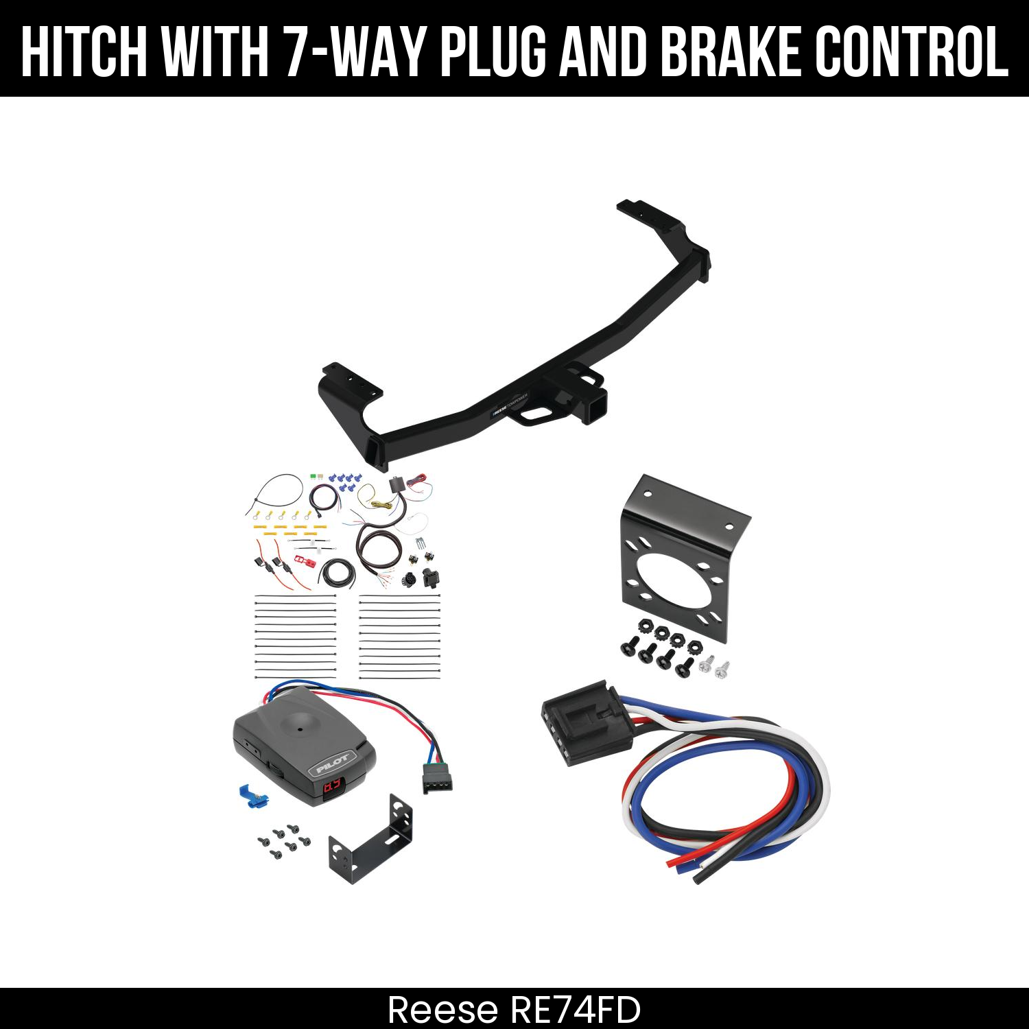 Trailer Hitch , 7-Way , Pro Series Pilot Brake Control