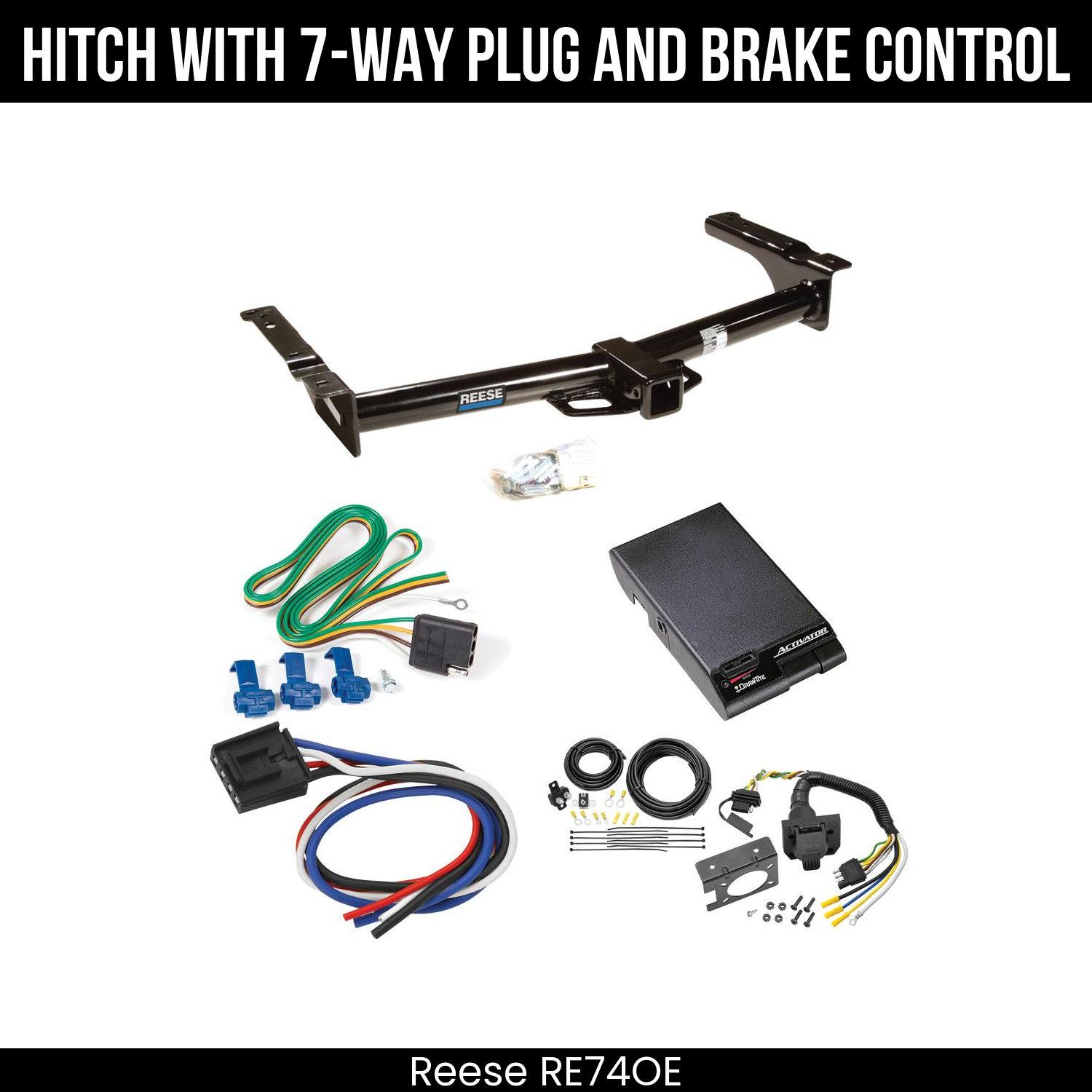 Trailer Hitch , 7-Way , Draw-Tite Activator Brake Control