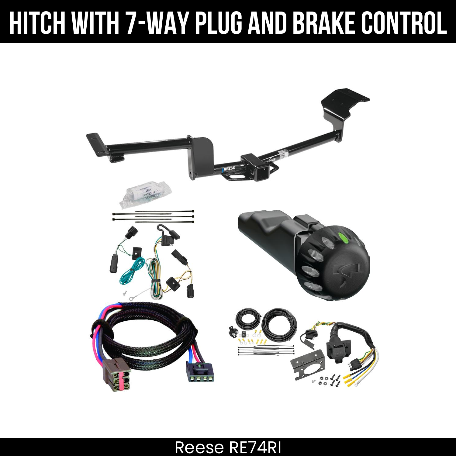 Trailer Hitch , 7-Way , Tekonsha Voyager iD Smart Brake Control
