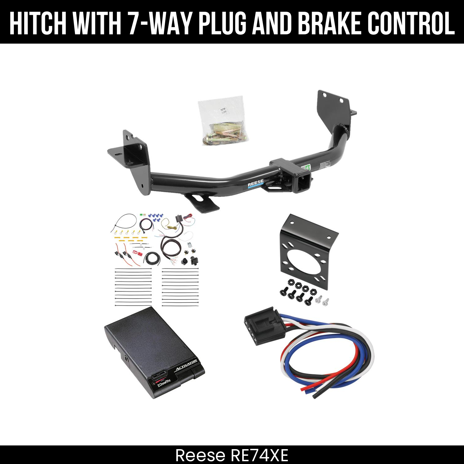 Trailer Hitch , 7-Way , Draw-Tite Activator Brake Control