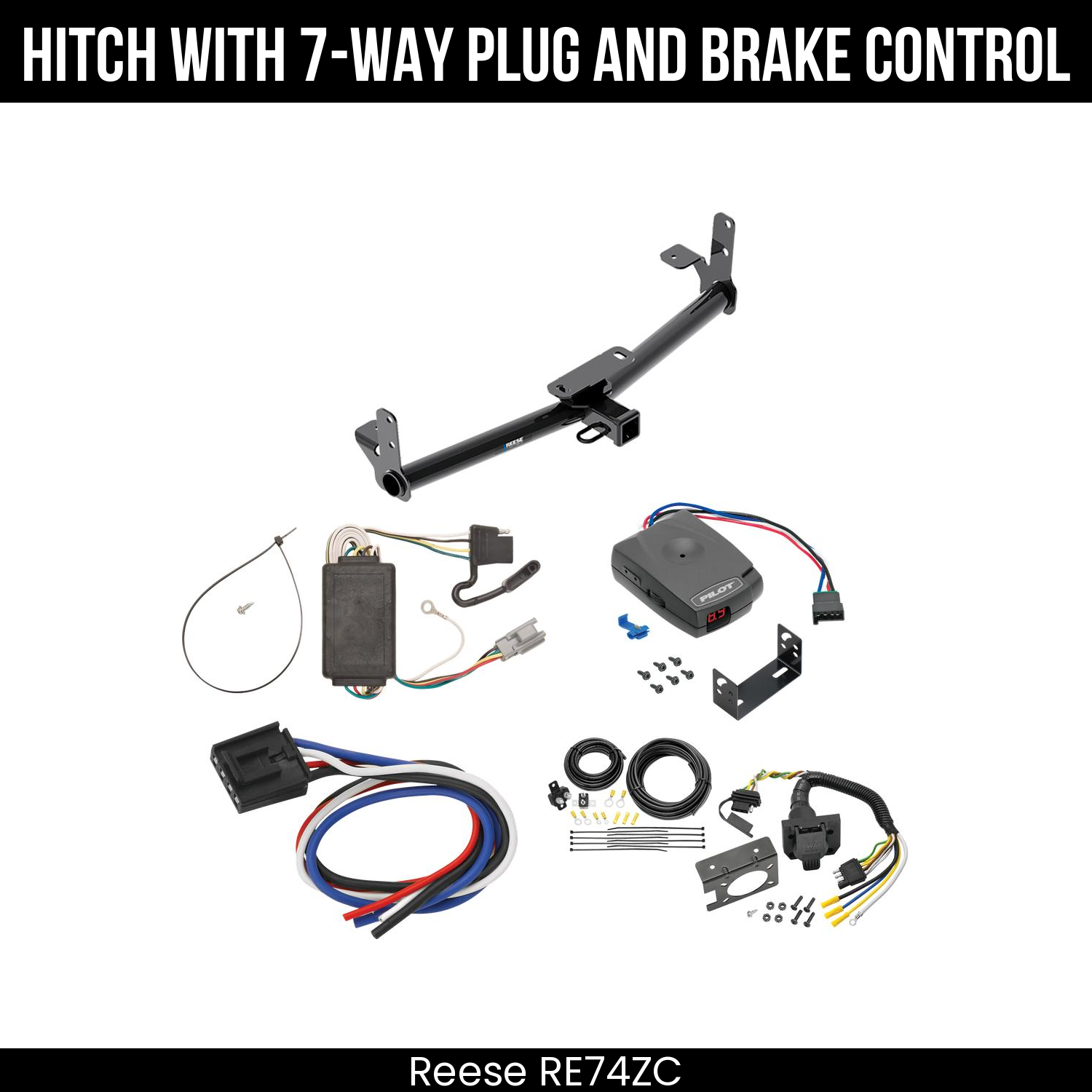 Trailer Hitch , 7-Way , Pro Series Pilot Brake Control