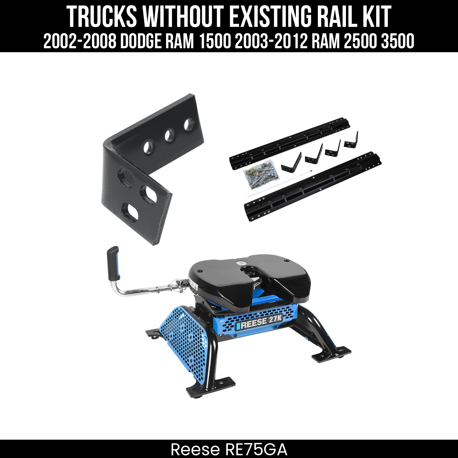 5th Wheel Hitch Bracket Kit,5th Wheel Hitch Mounting Rail & Bracket Kit,M5 5th Wheel Head Assembly,M5 5th Wheel Center Section,M5 5th Wheel Leg Kit