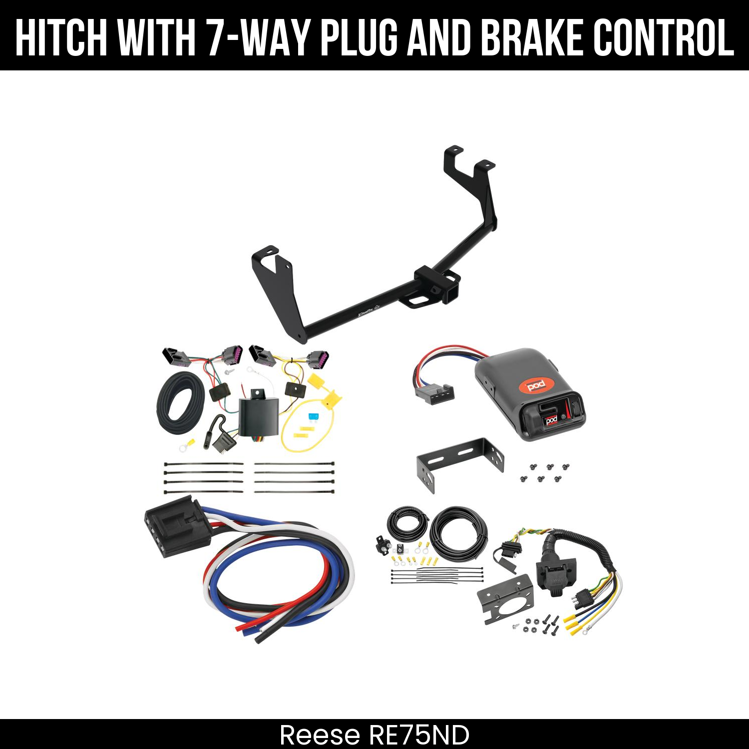 Trailer Hitch , 7-Way , Pro Series POD Brake Control
