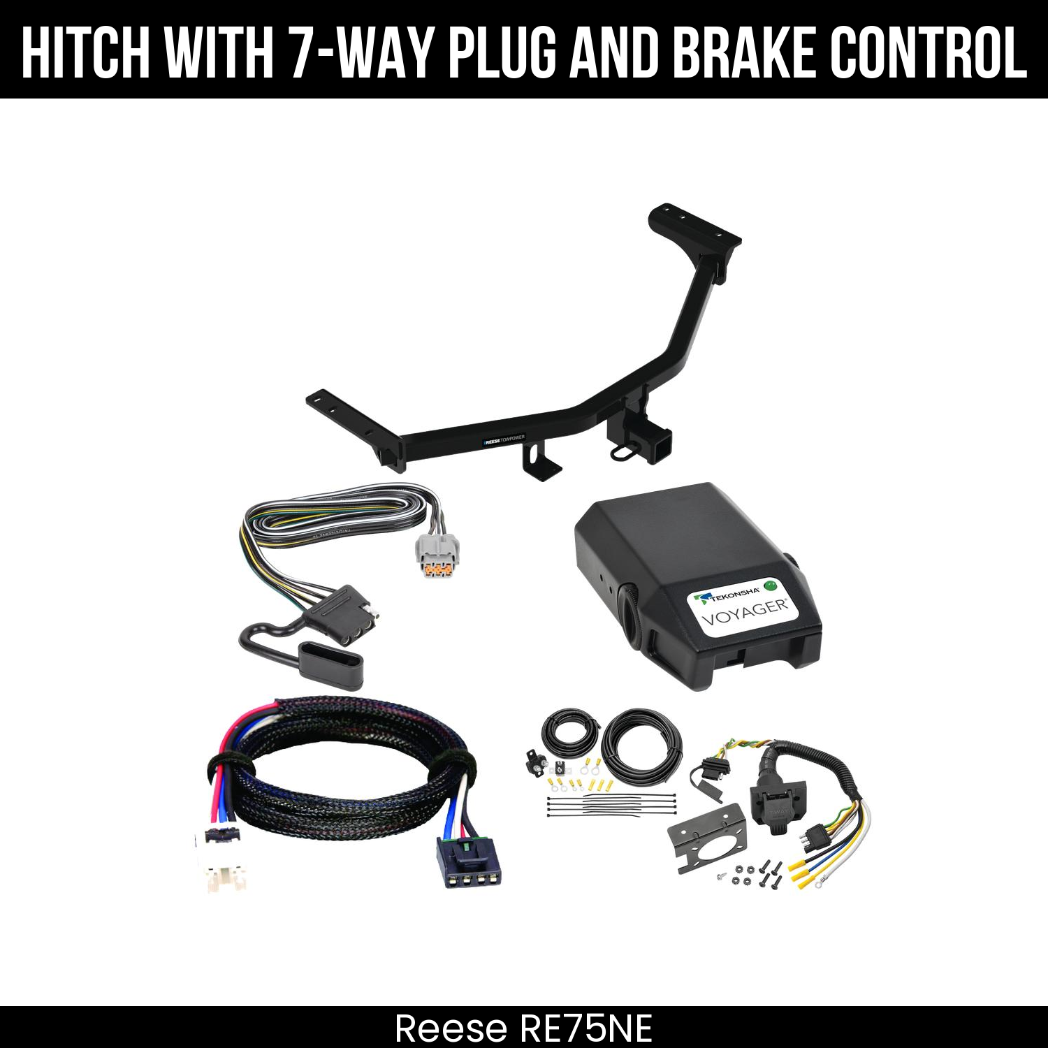 Trailer Hitch , 7-Way , Tekonsha Voyager Brake Control