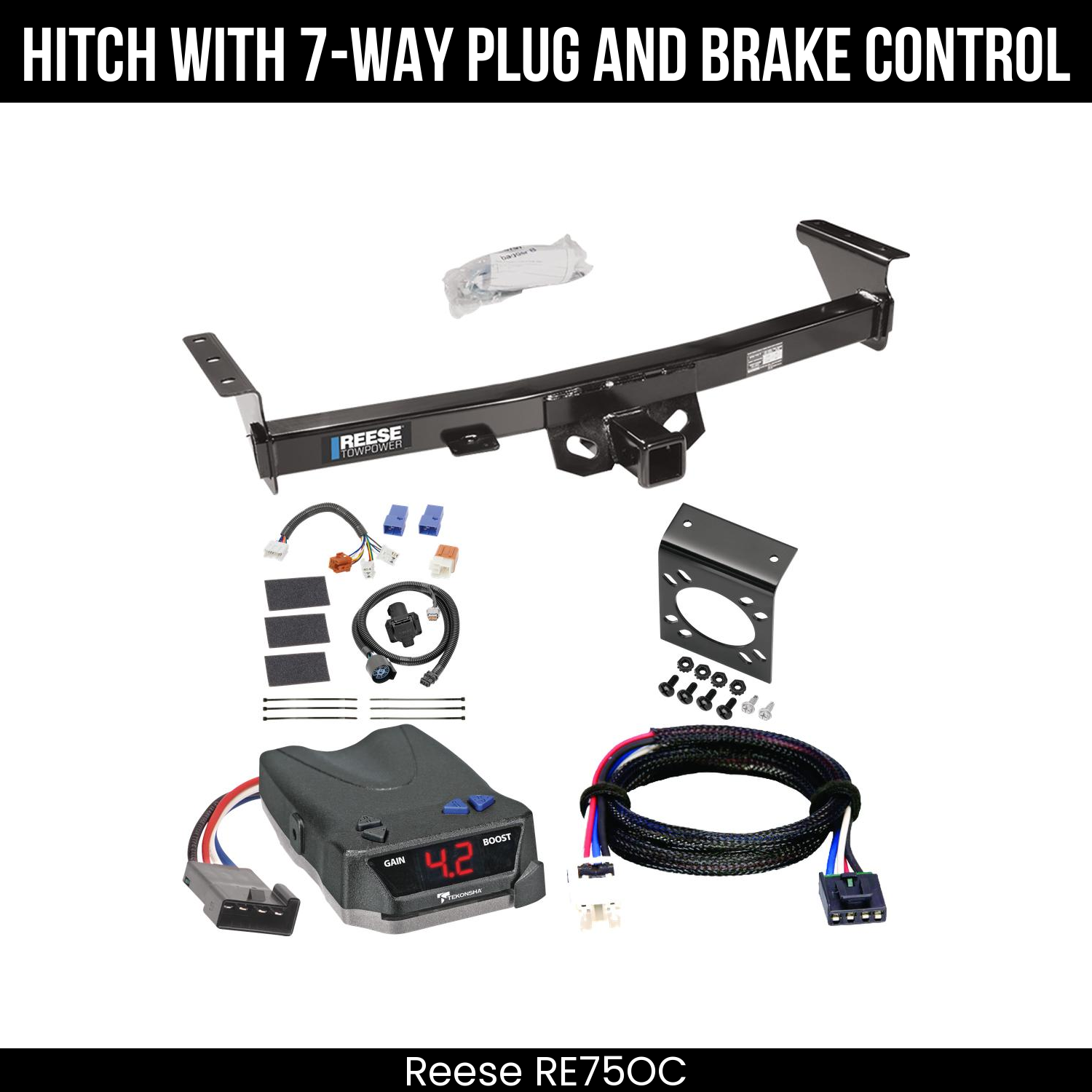 Trailer Hitch , 7-Way , Tekonsha Brake EVN Control