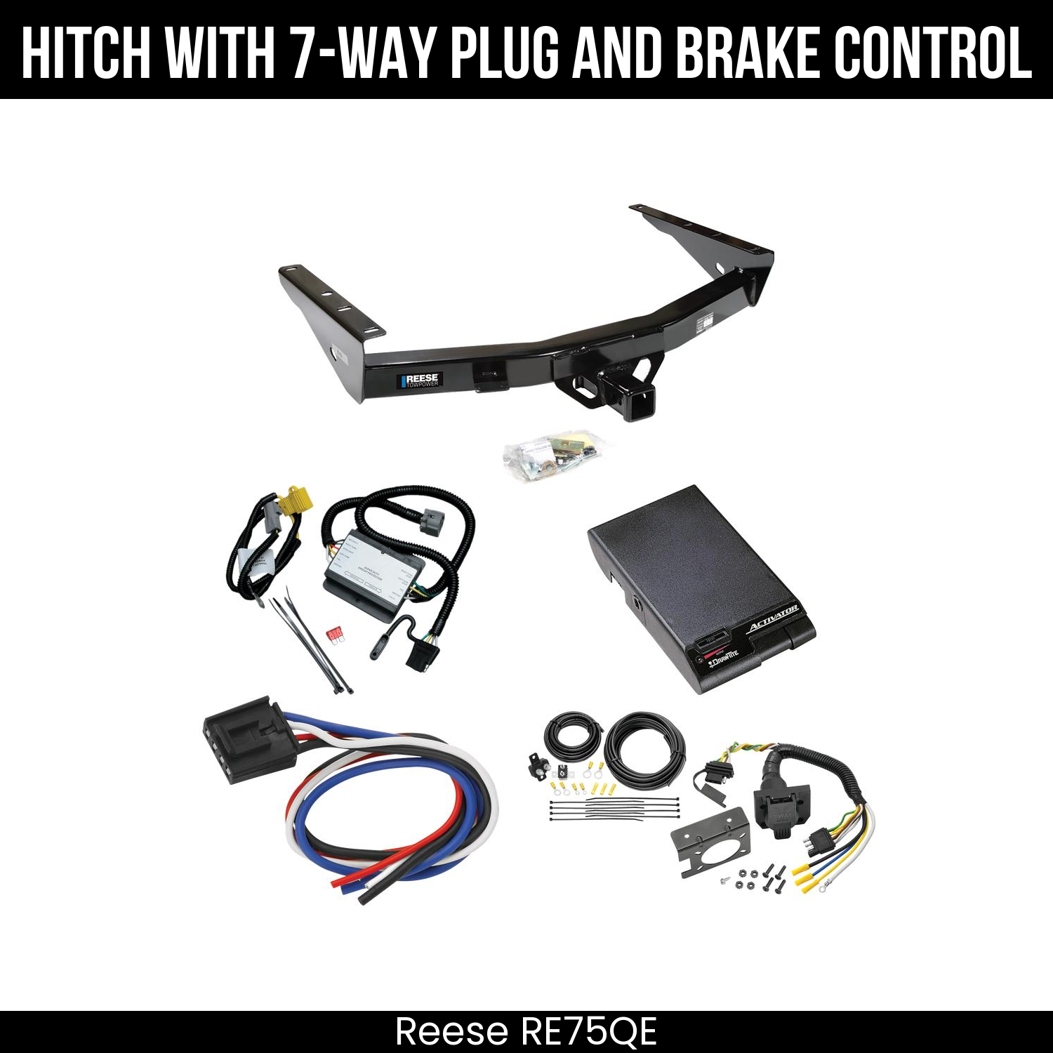 Trailer Hitch , 7-Way , Draw-Tite Activator Brake Control
