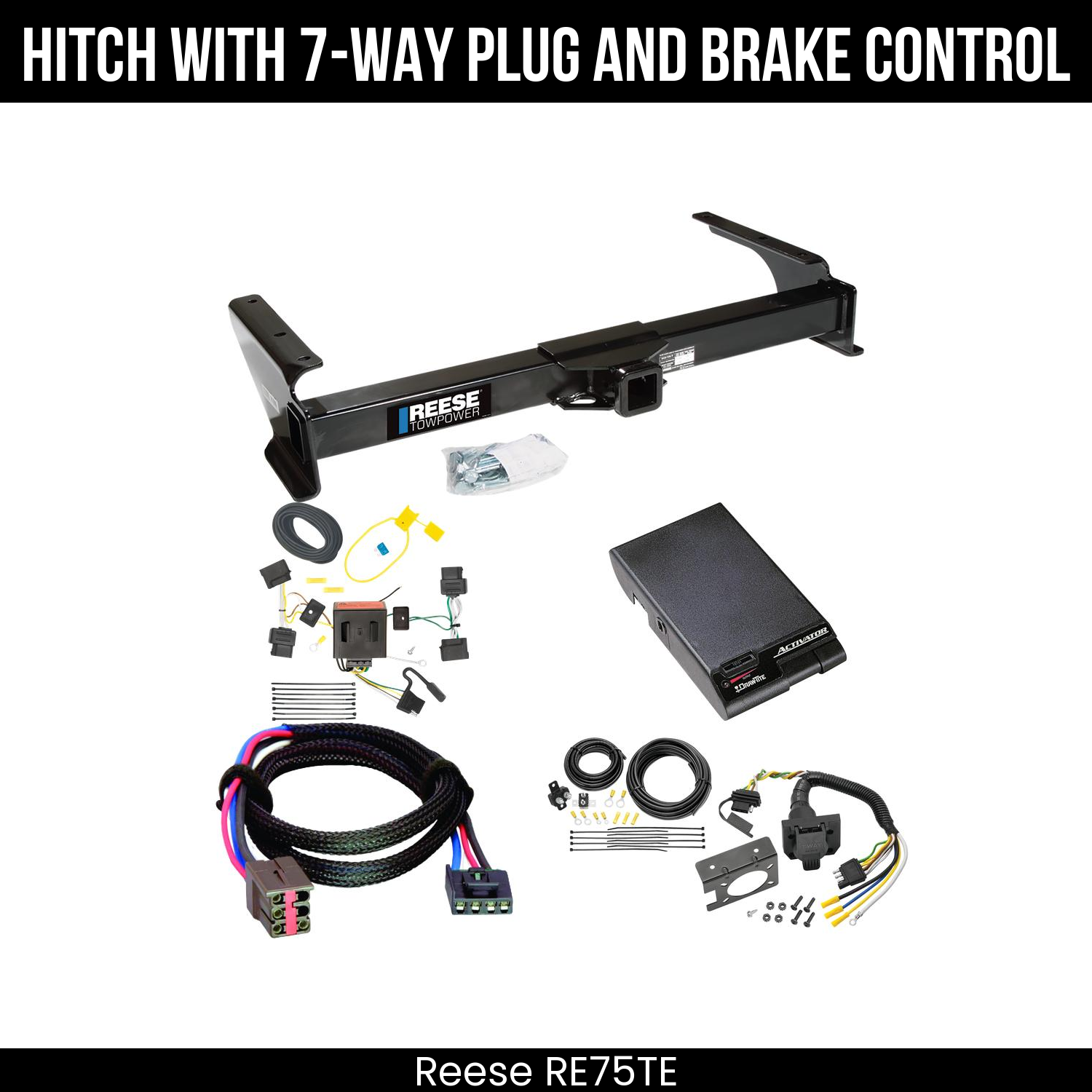 Trailer Hitch , 7-Way , Draw-Tite Activator Brake Control