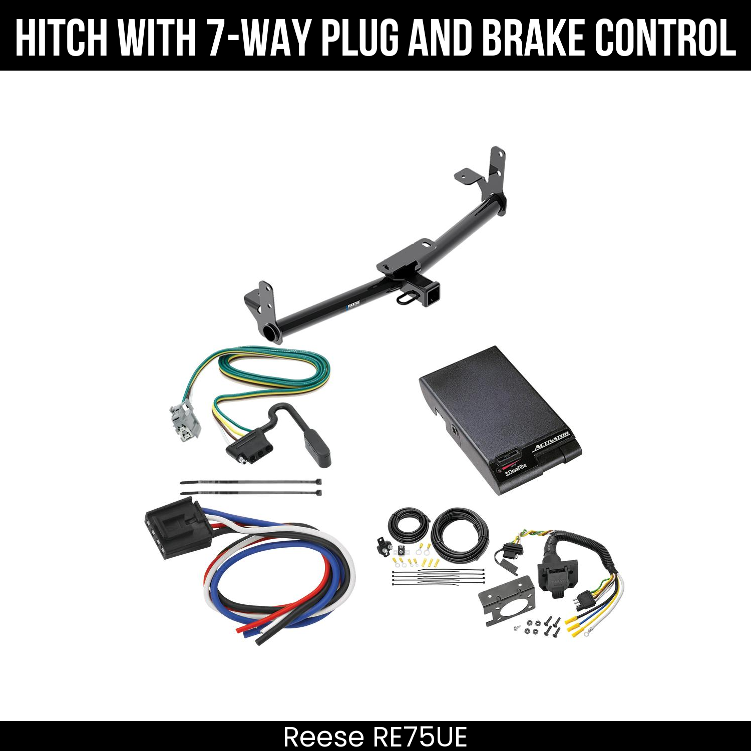 Trailer Hitch , 7-Way , Draw-Tite Activator Brake Control
