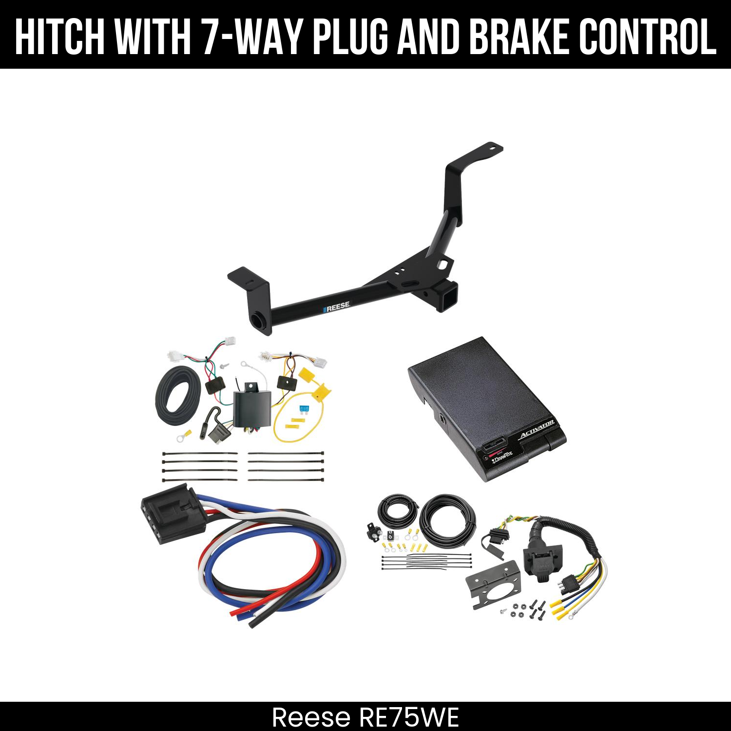 Trailer Hitch , 7-Way , Draw-Tite Activator Brake Control