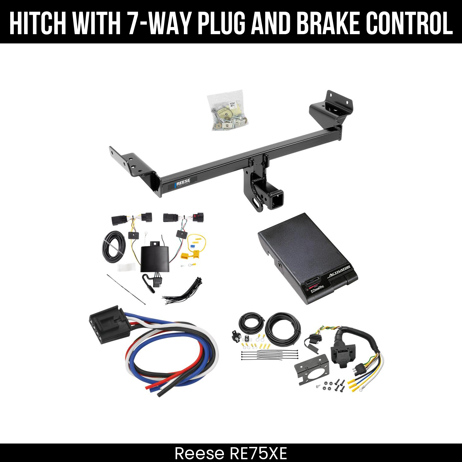 Trailer Hitch , 7-Way , Draw-Tite Activator Brake Control