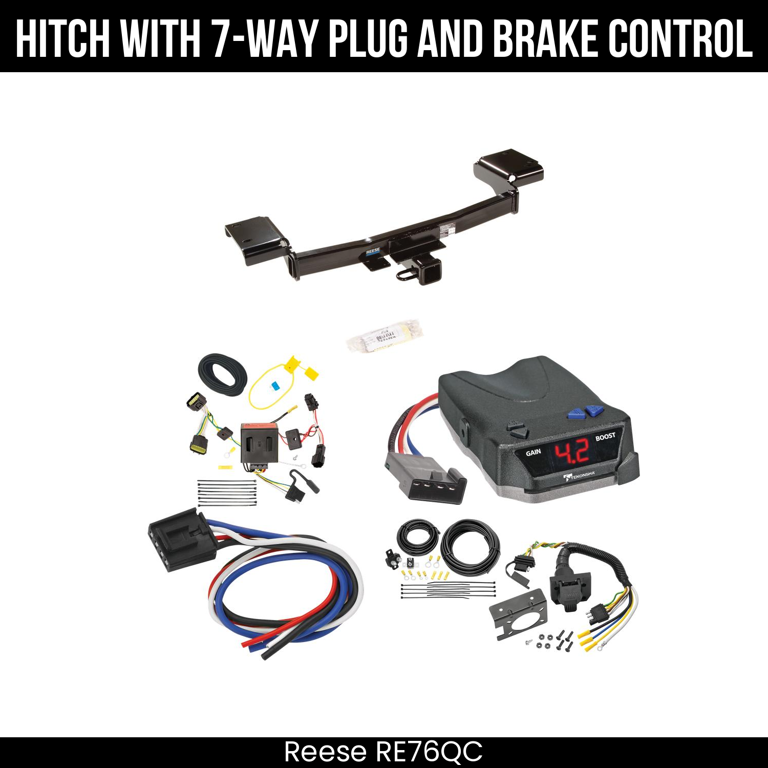 Trailer Hitch , 7-Way , Tekonsha Brake EVN Control
