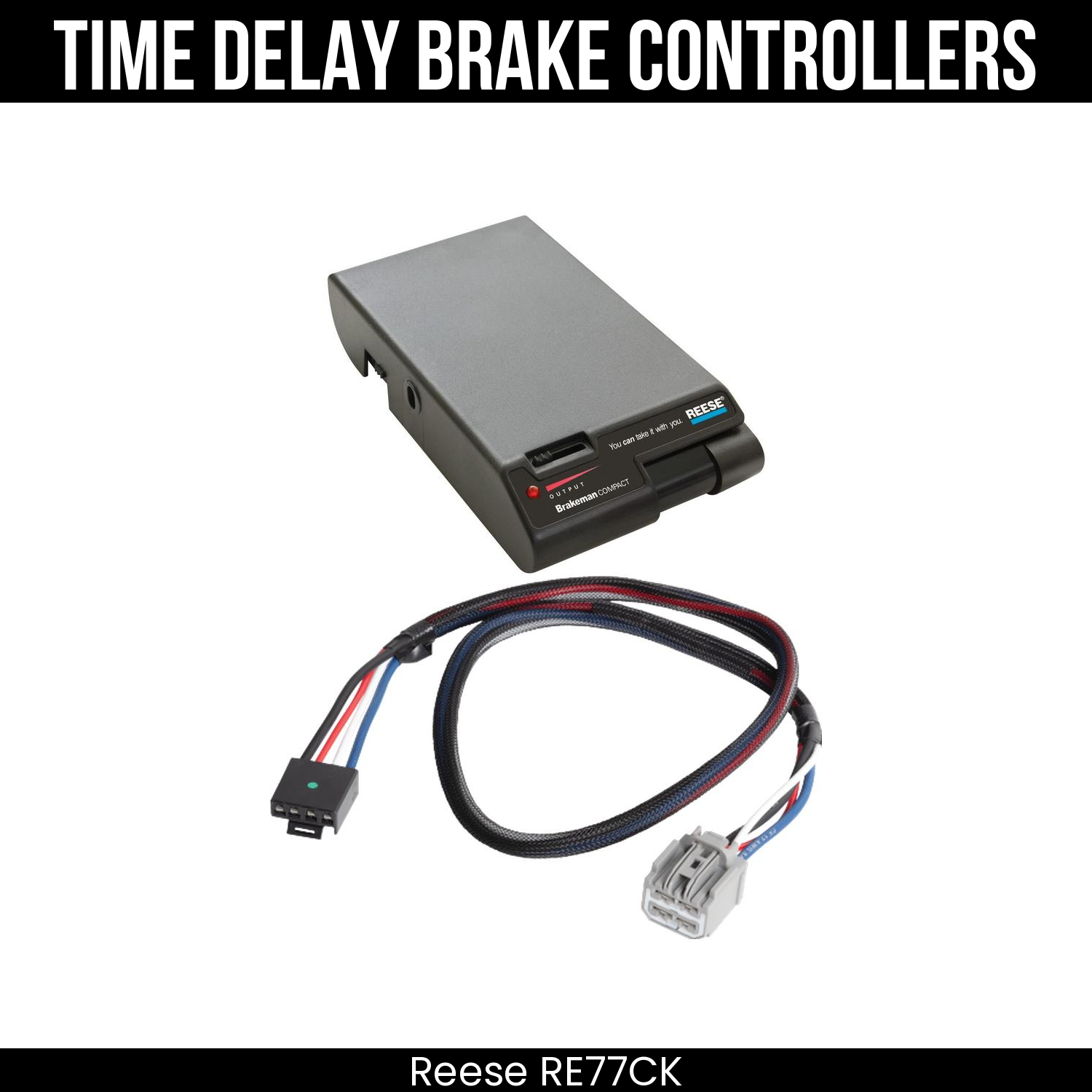 Reese Brakeman Brake Control , Plug Adapter