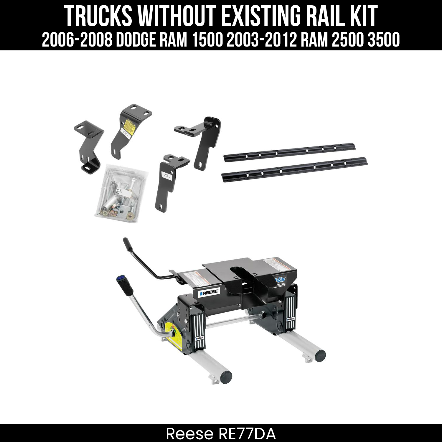 5th Wheel Hitch Custom Bracket,5th Wheel Rails Only,Replacement 5th Wheel Head,5th Wheel Round Tube Slider