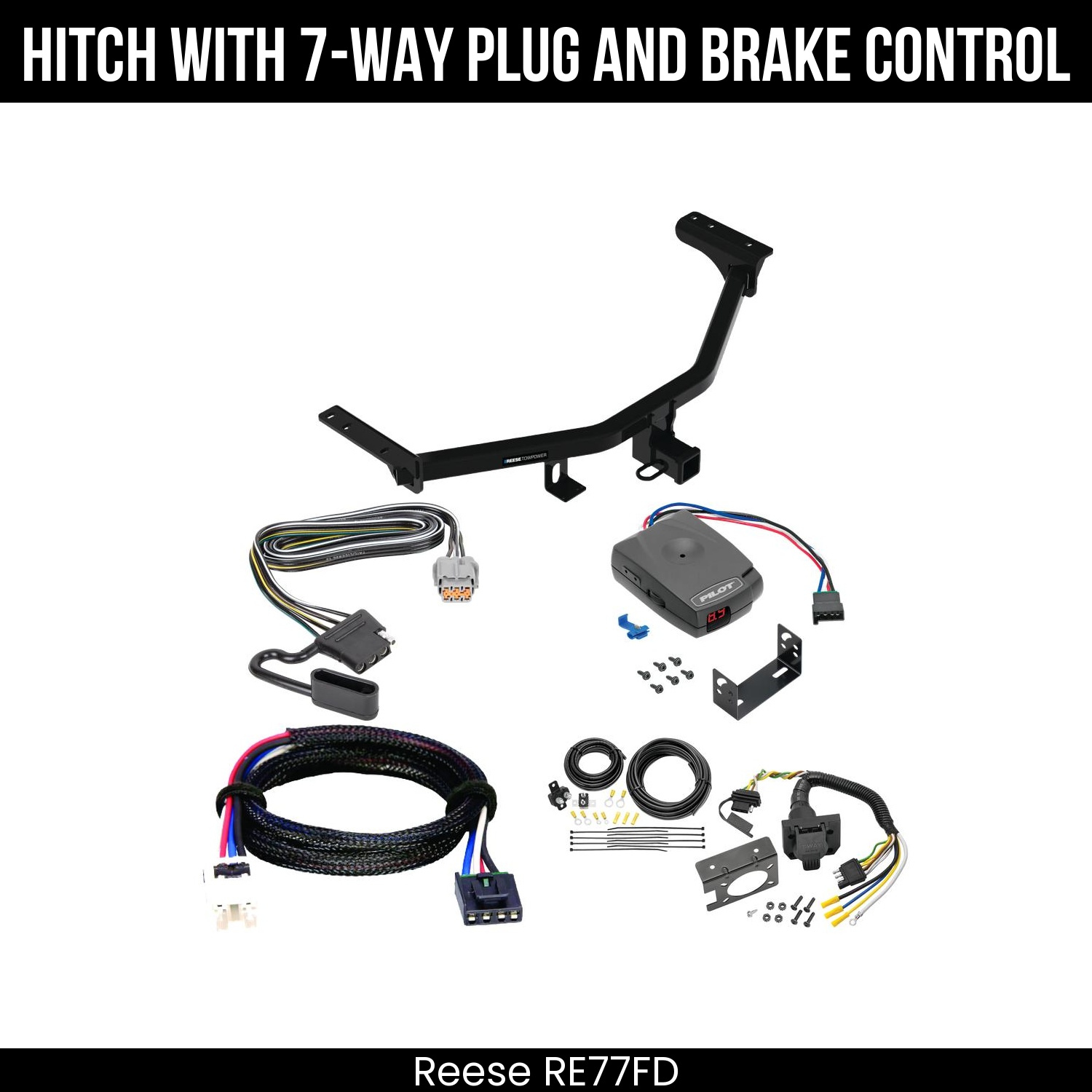 Trailer Hitch , 7-Way , Pro Series Pilot Brake Control