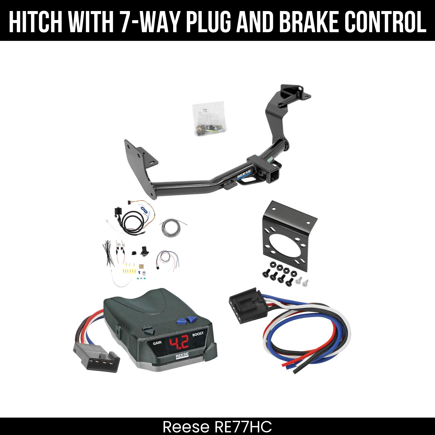 Trailer Hitch , 7-Way , Reese Brake EVN Control