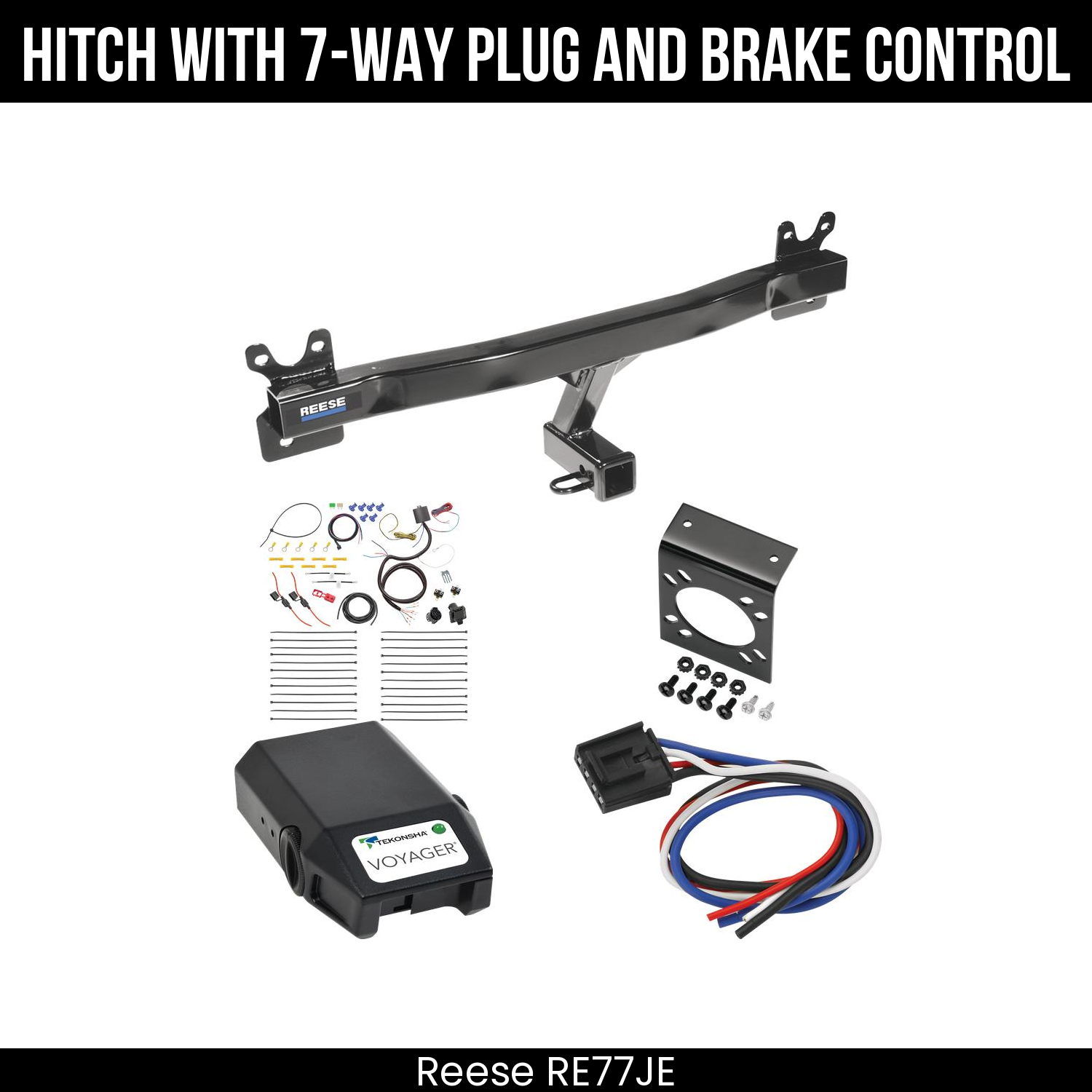 Trailer Hitch , 7-Way , Tekonsha Voyager Brake Control