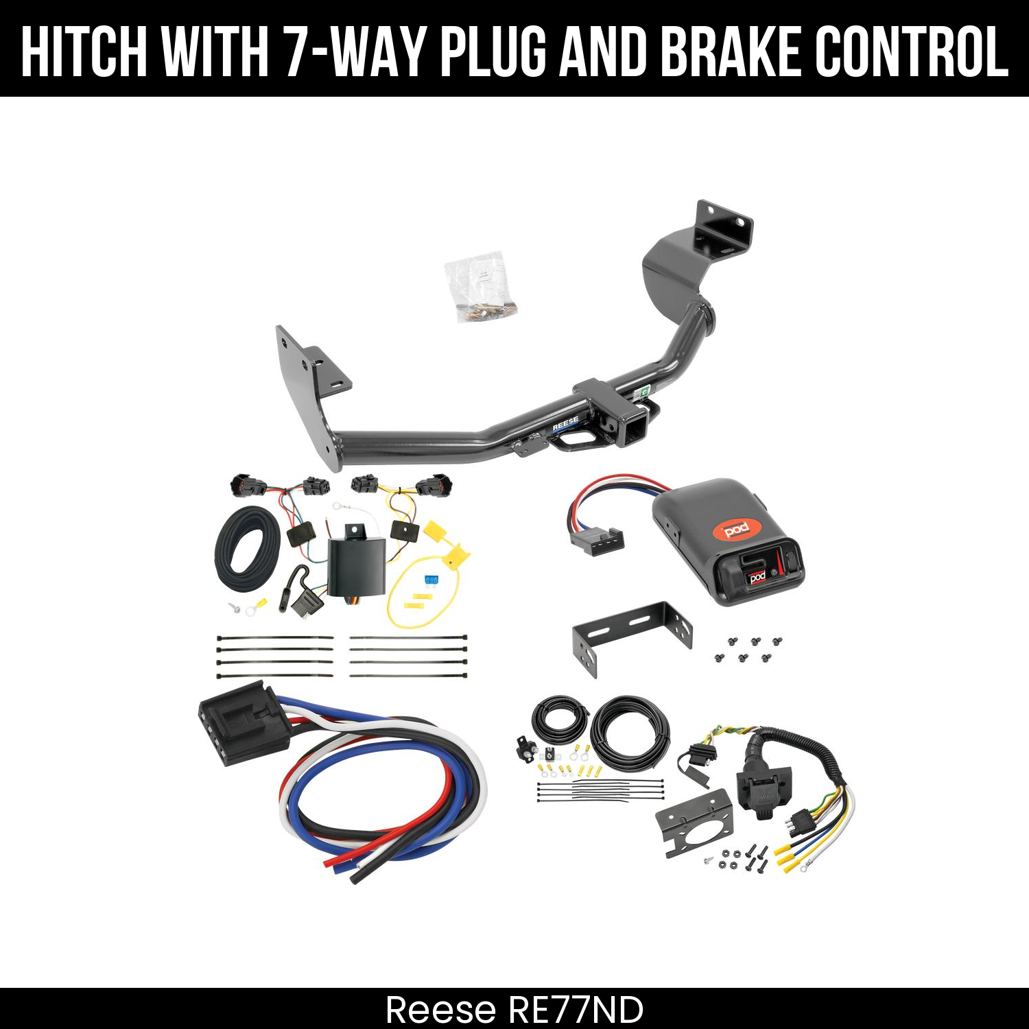 Trailer Hitch , 7-Way , Pro Series POD Brake Control