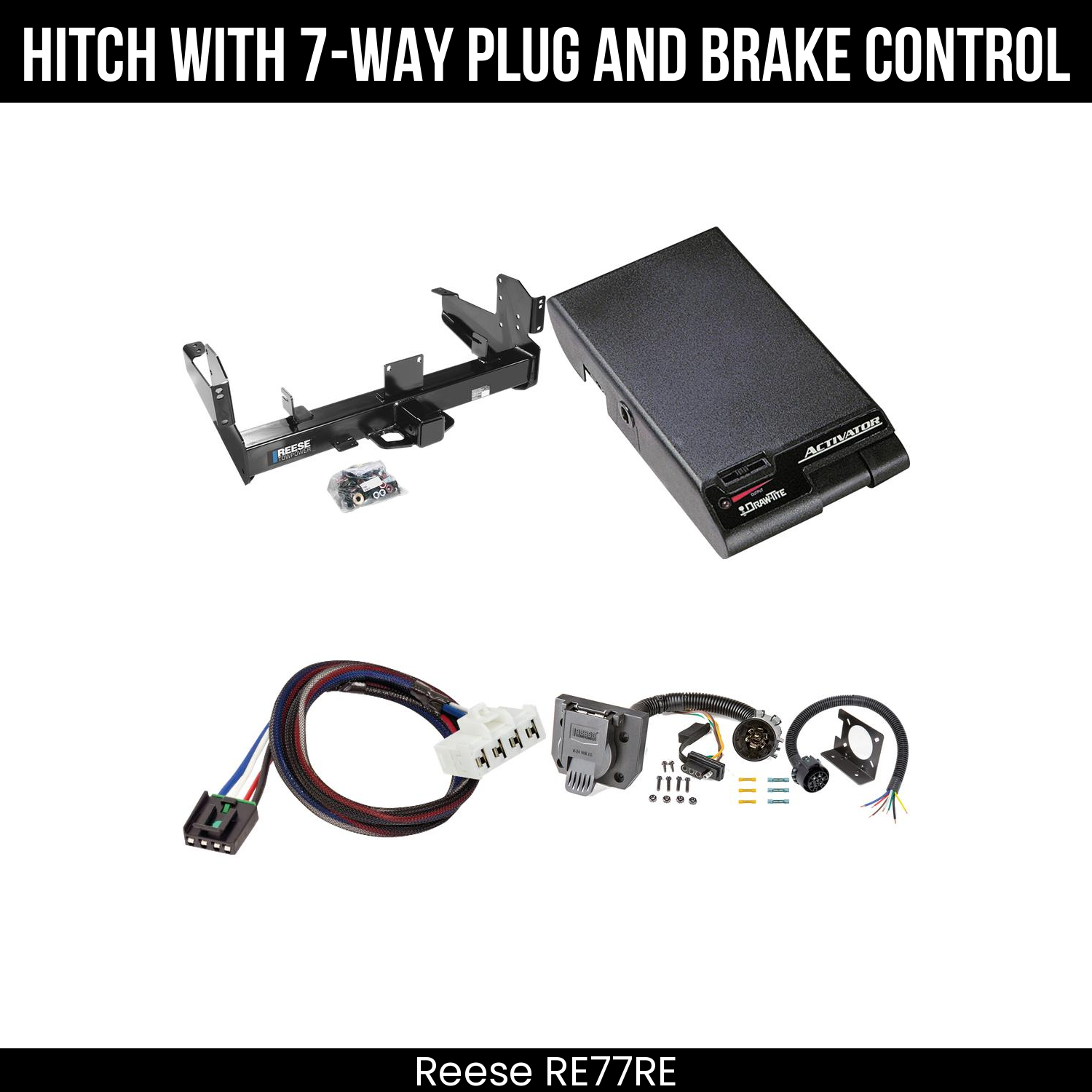 Trailer Hitch , 7-Way , Draw-Tite Activator Brake Control