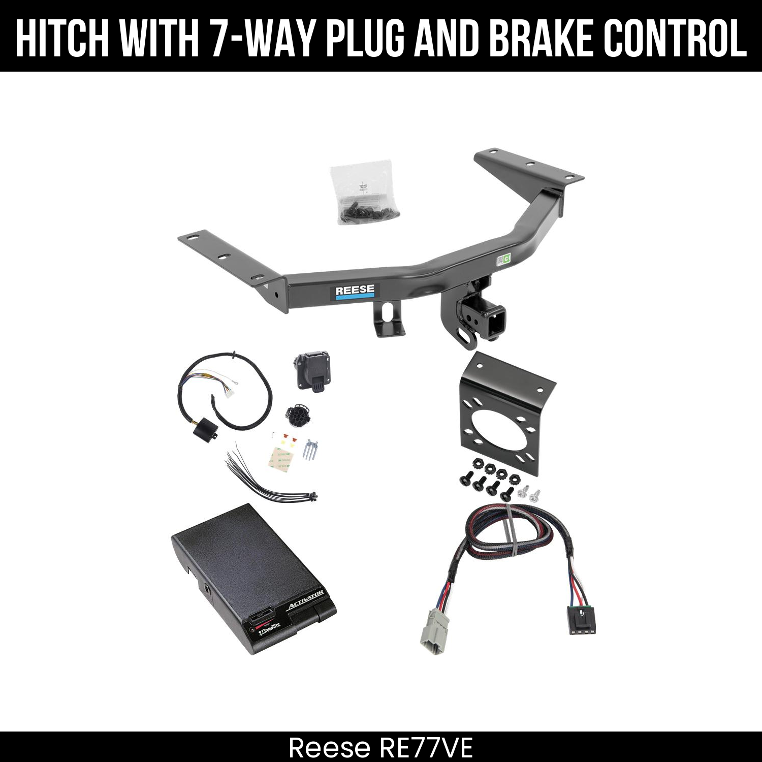 Trailer Hitch , 7-Way , Draw-Tite Activator Brake Control