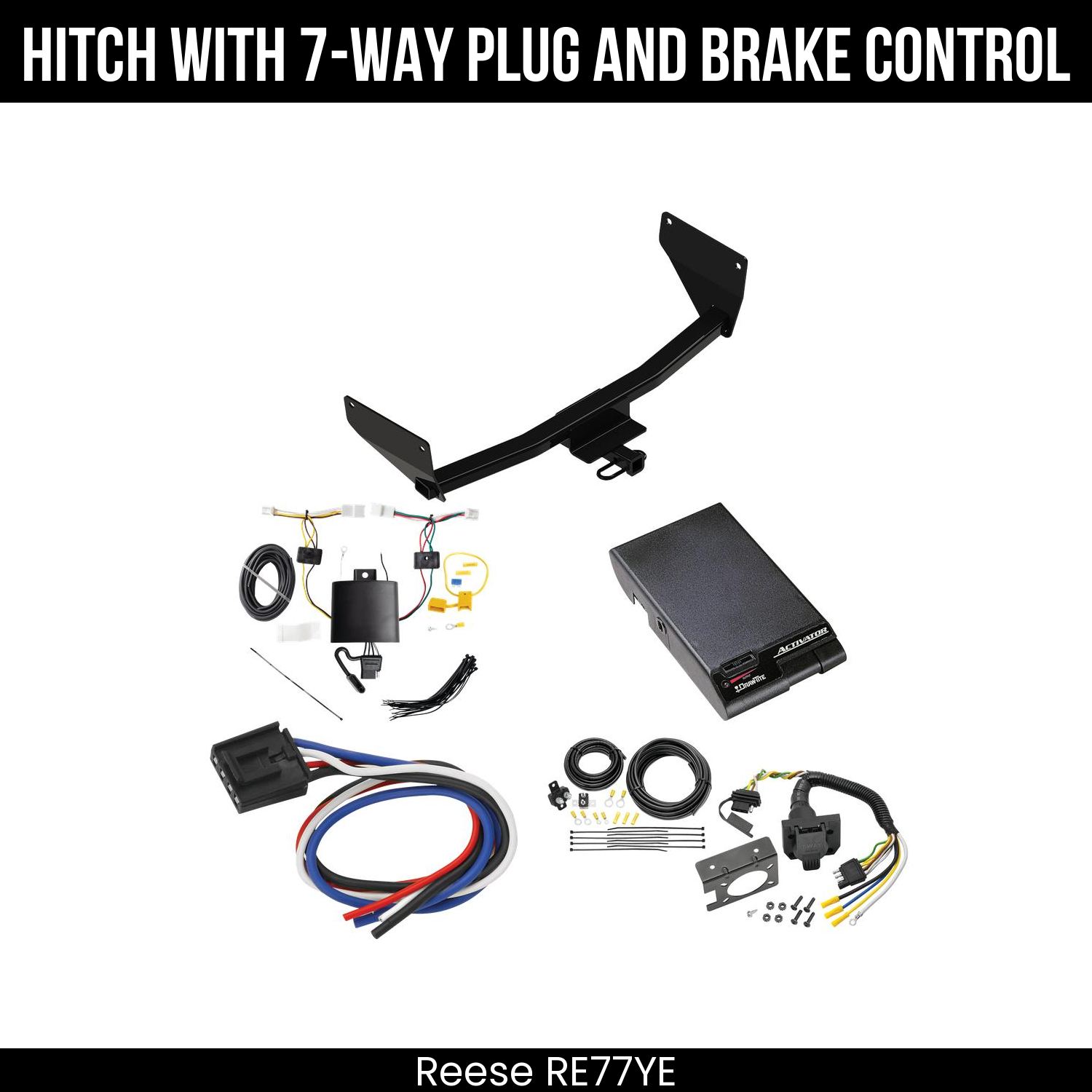 Trailer Hitch , 7-Way , Draw-Tite Activator Brake Control